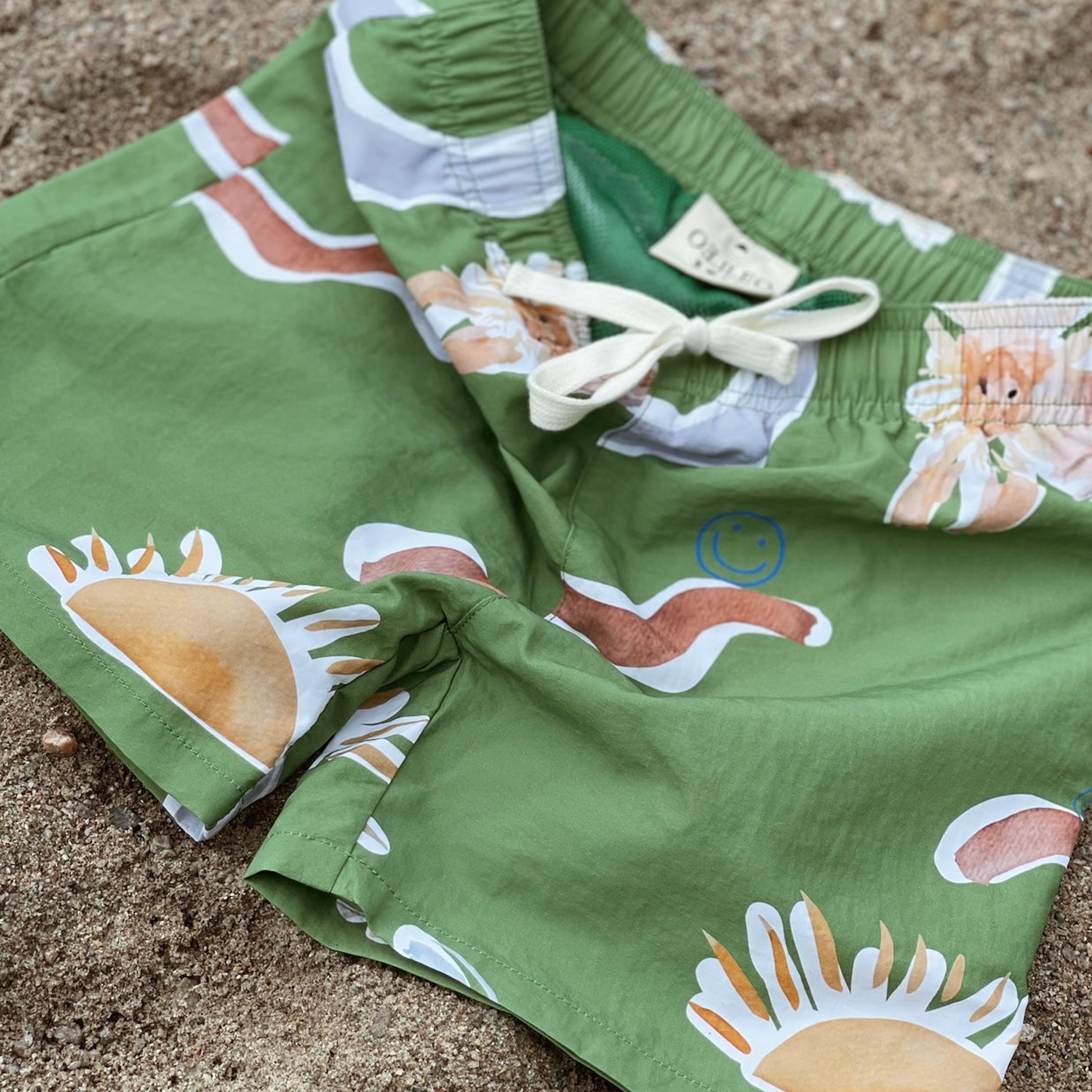 Leo´s Beach Trunks - Green