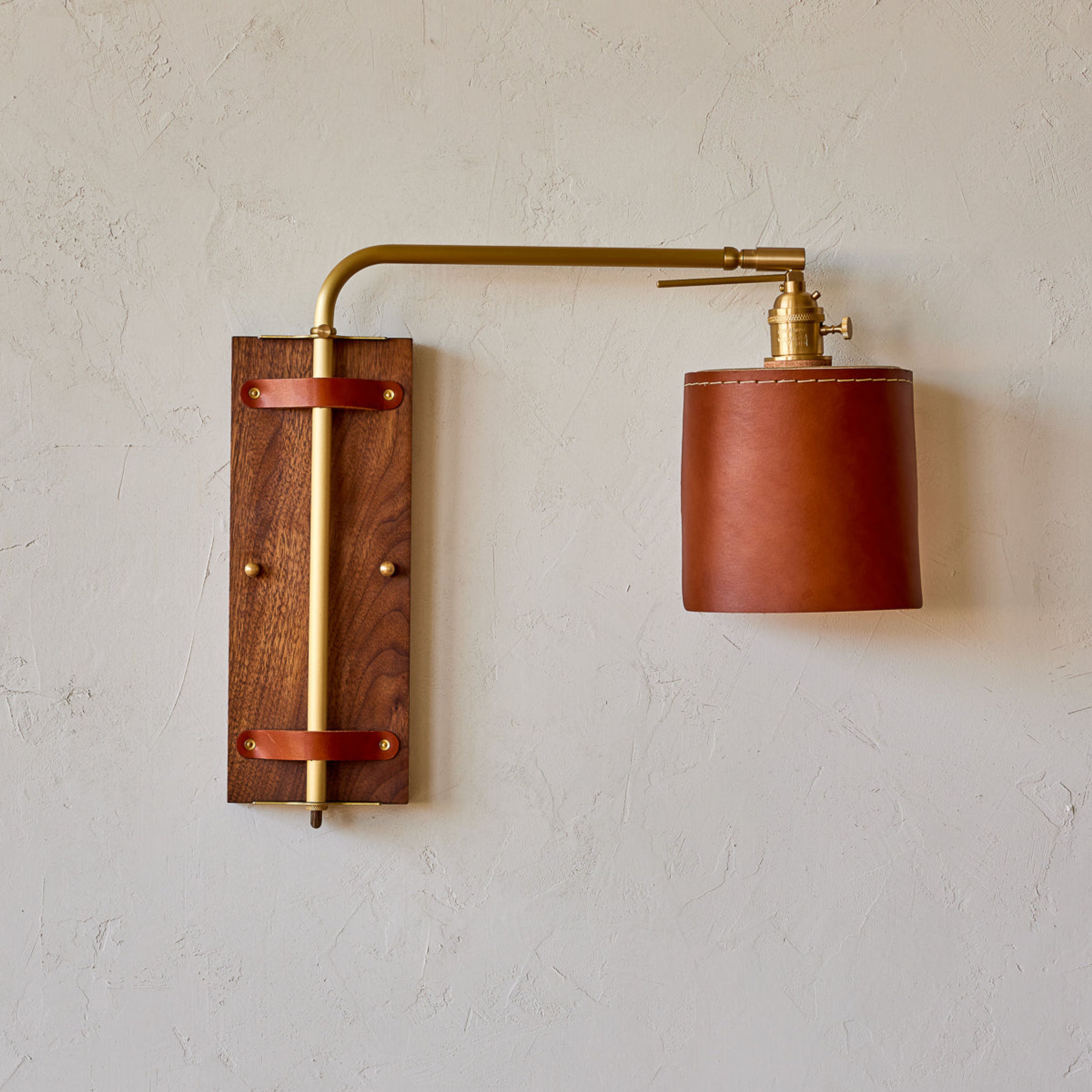 Ava Wall Sconce - Tan - Hardwired