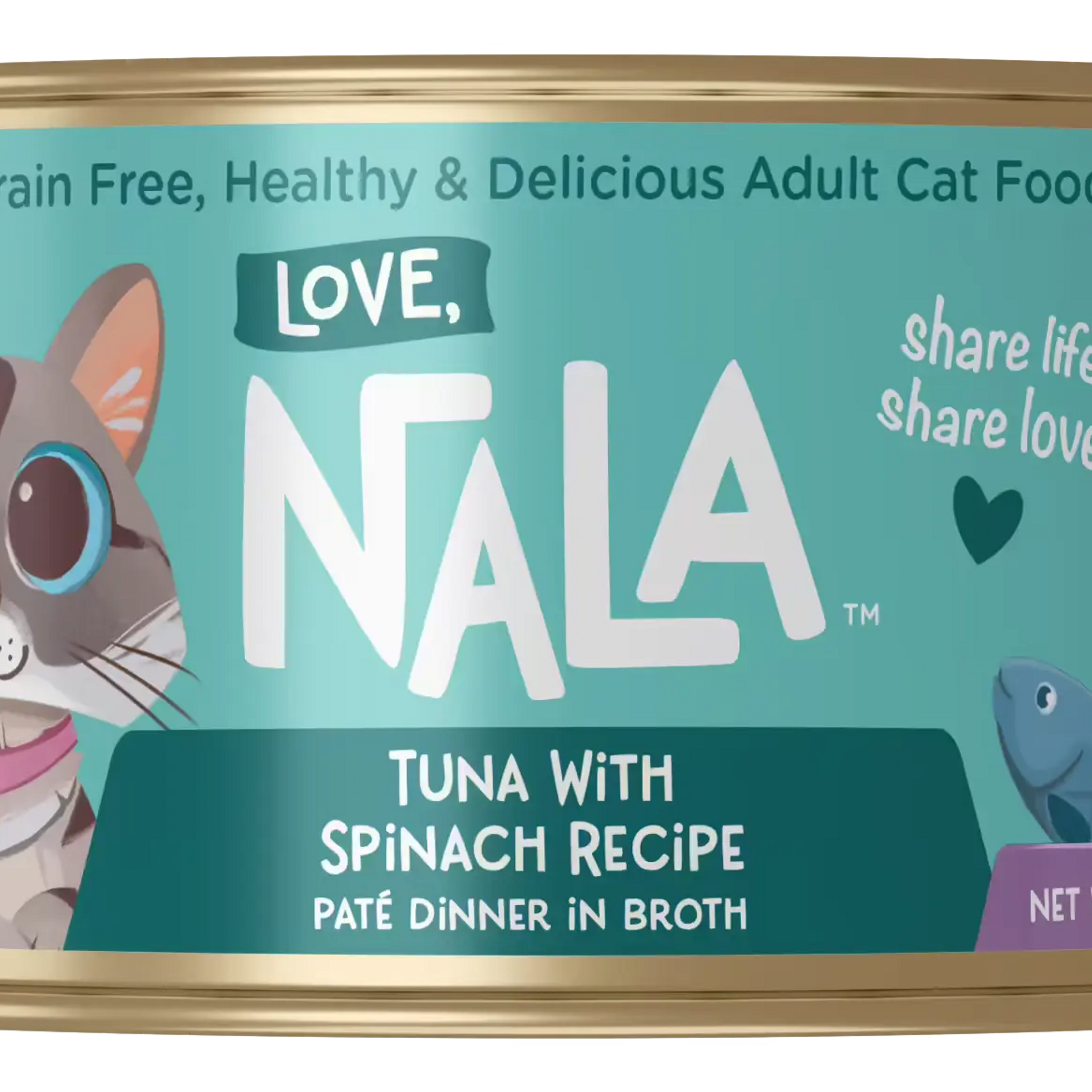 Tuna With Spinach Recipe Paté Dinner In Broth Adult Cat Food, 2.8-oz, Case of 12