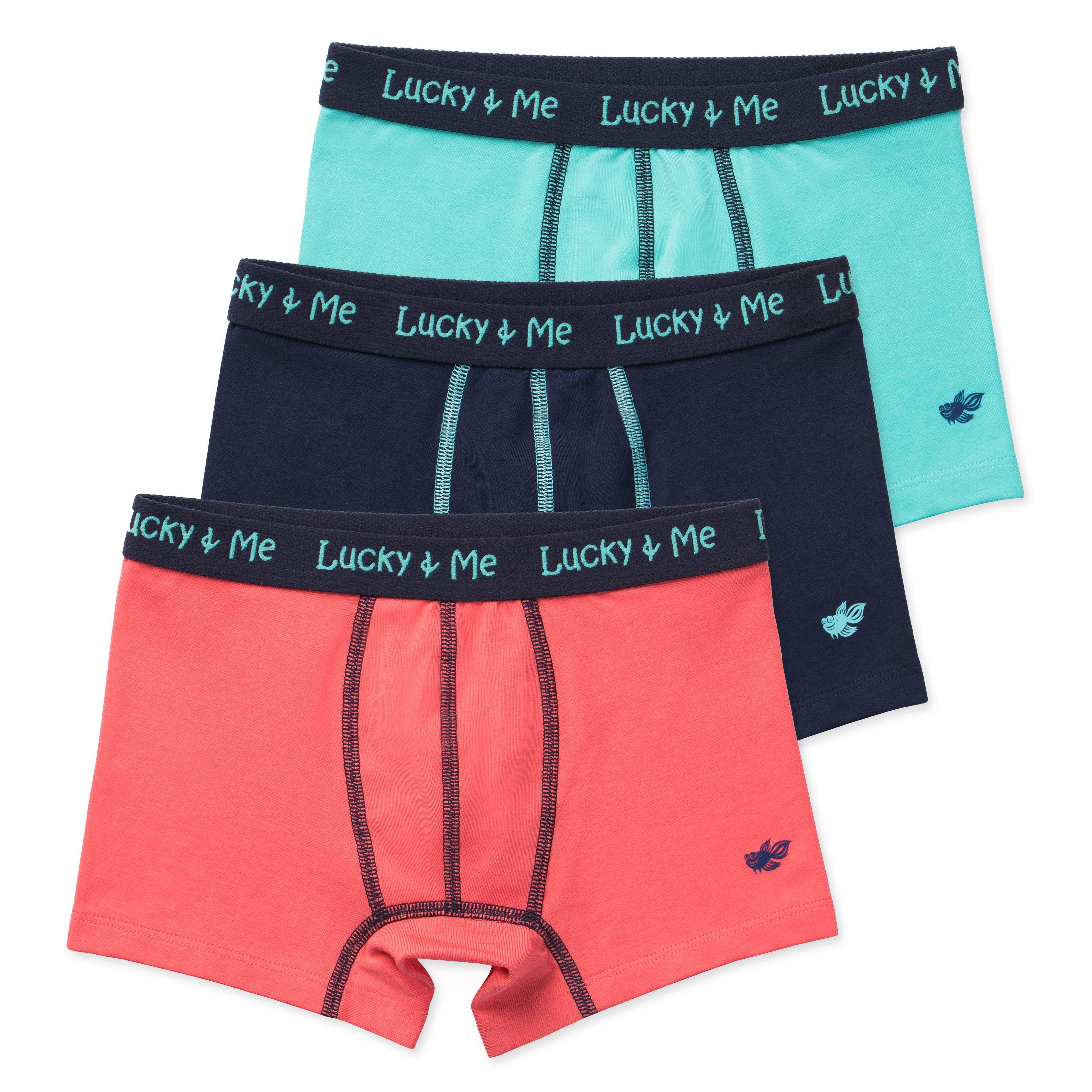Lucky & Me Liam Boys Boxer Briefs (3-Pack) on Marmalade