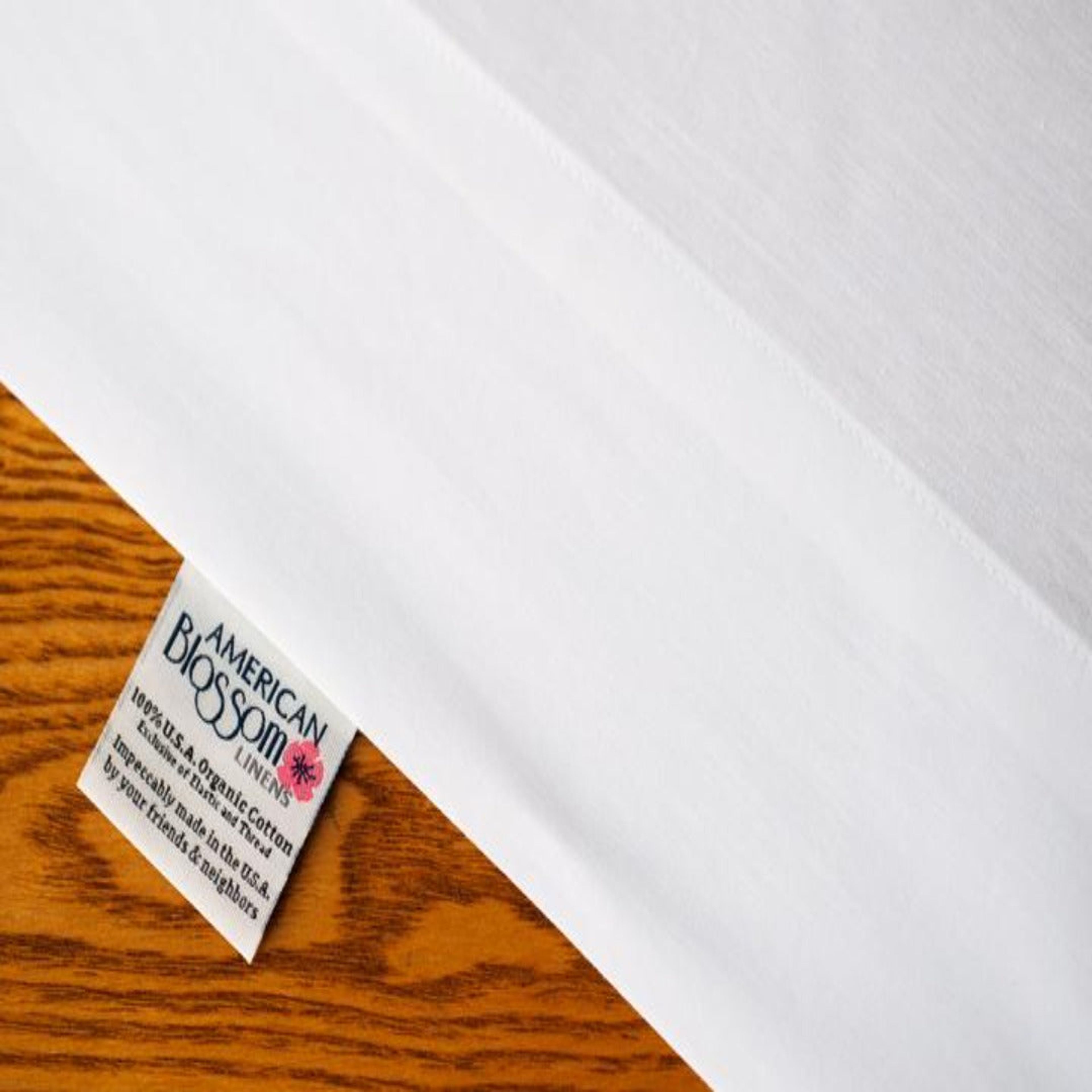 White Organic Cotton Sheet Set