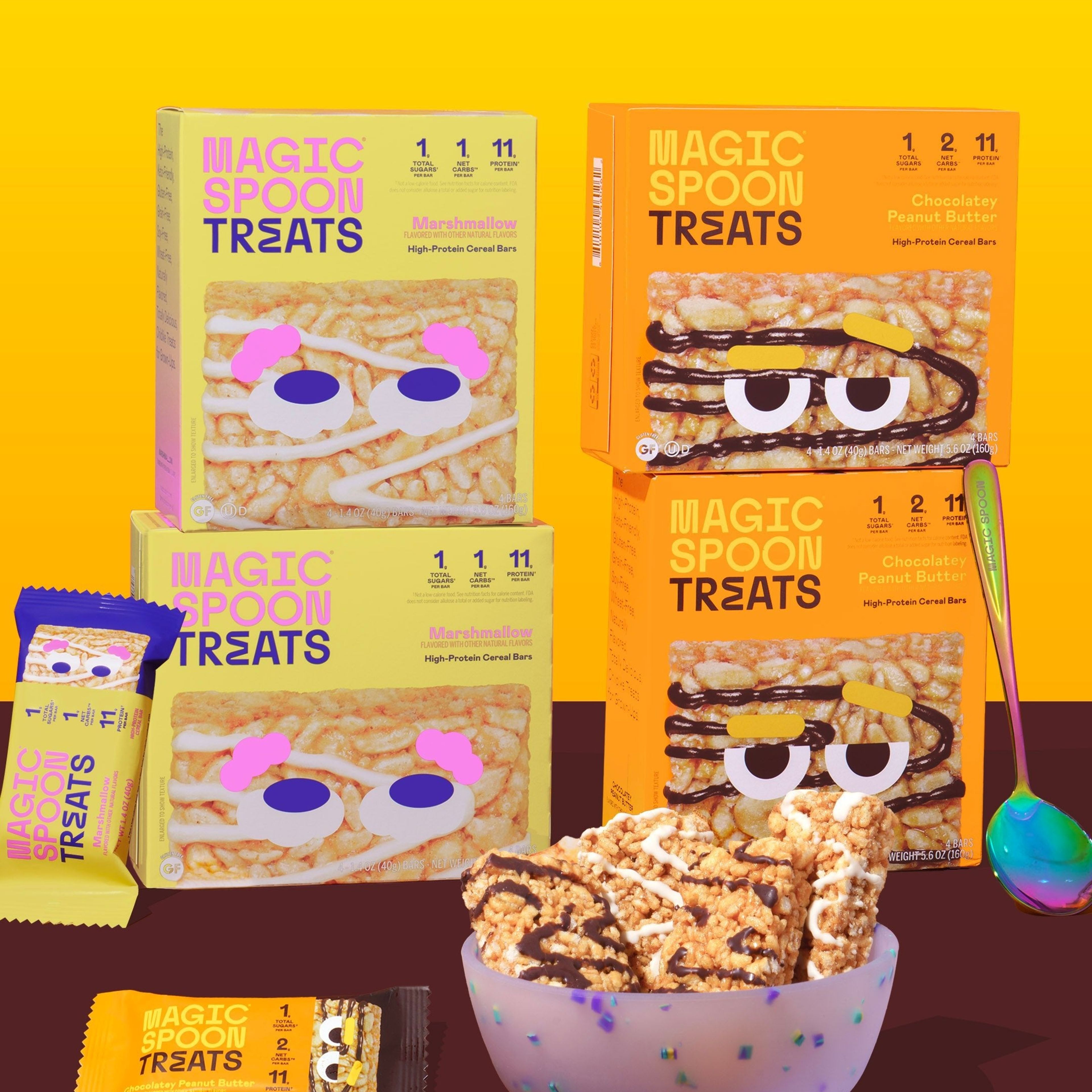 ULTIMATE SNACK KIT  - 16 Cereal Treats (4 boxes) + 1 Zebra Bowl Set