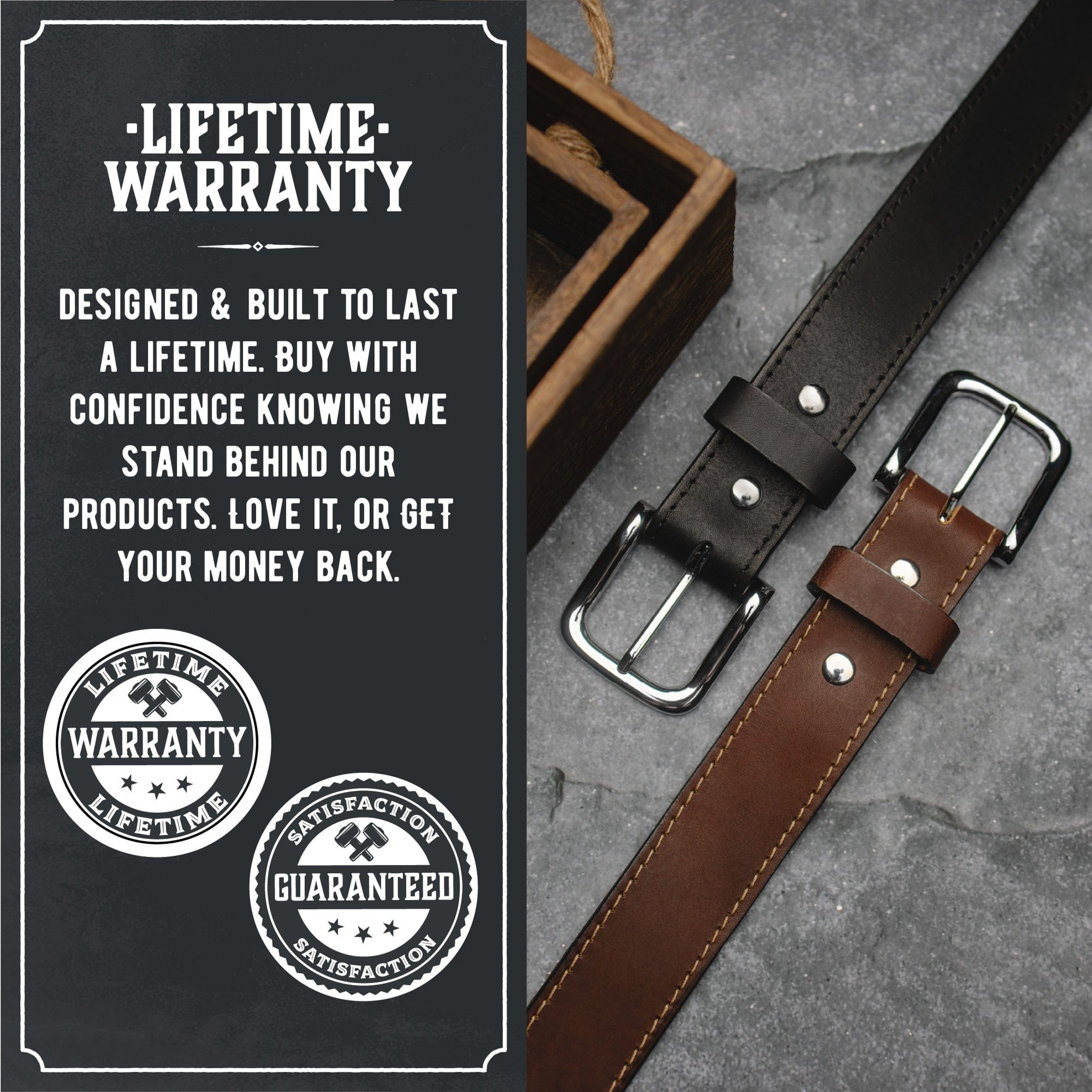 The Foreman Leather Belt