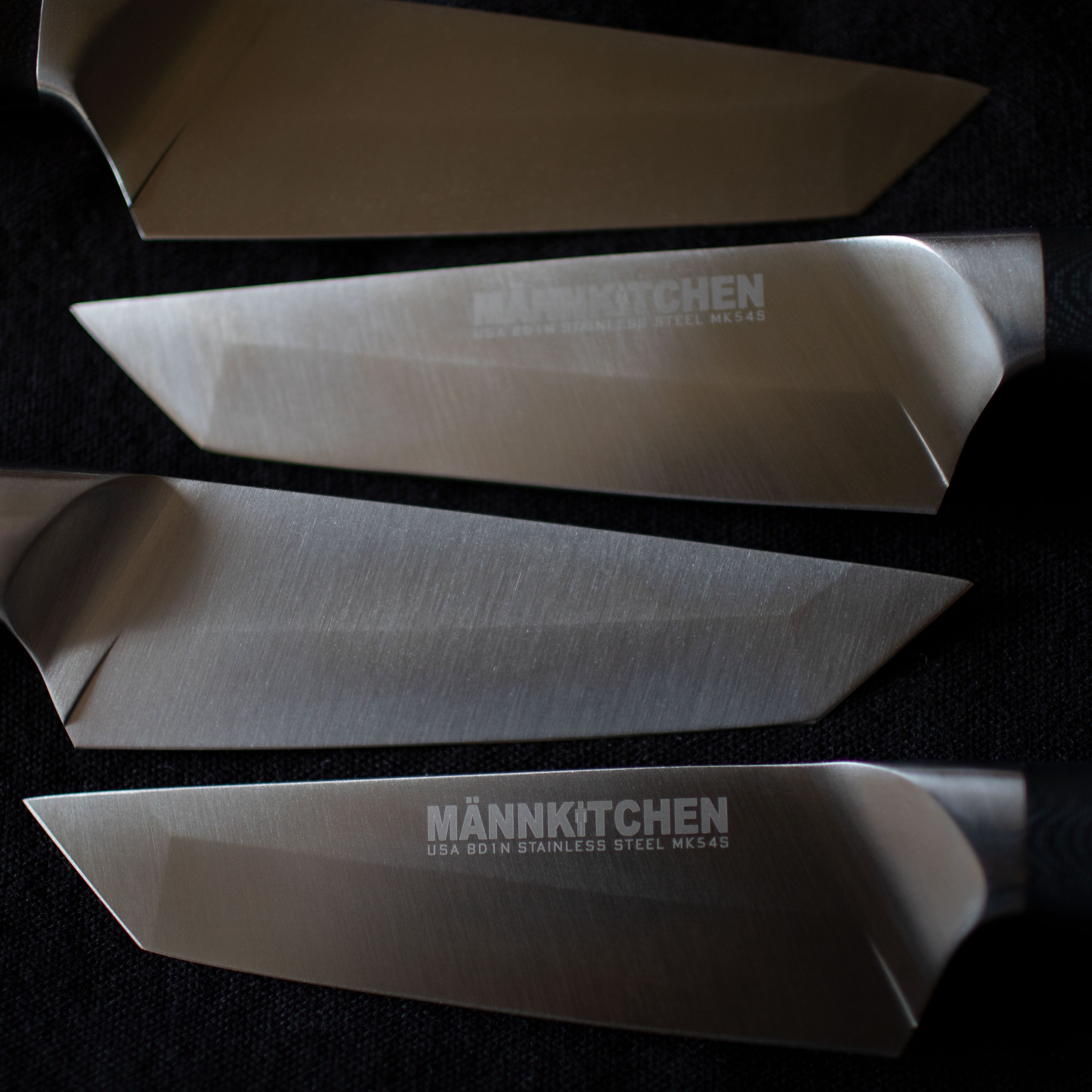 MANNKITCHEN Double Point Steak Knives (Set of 4)