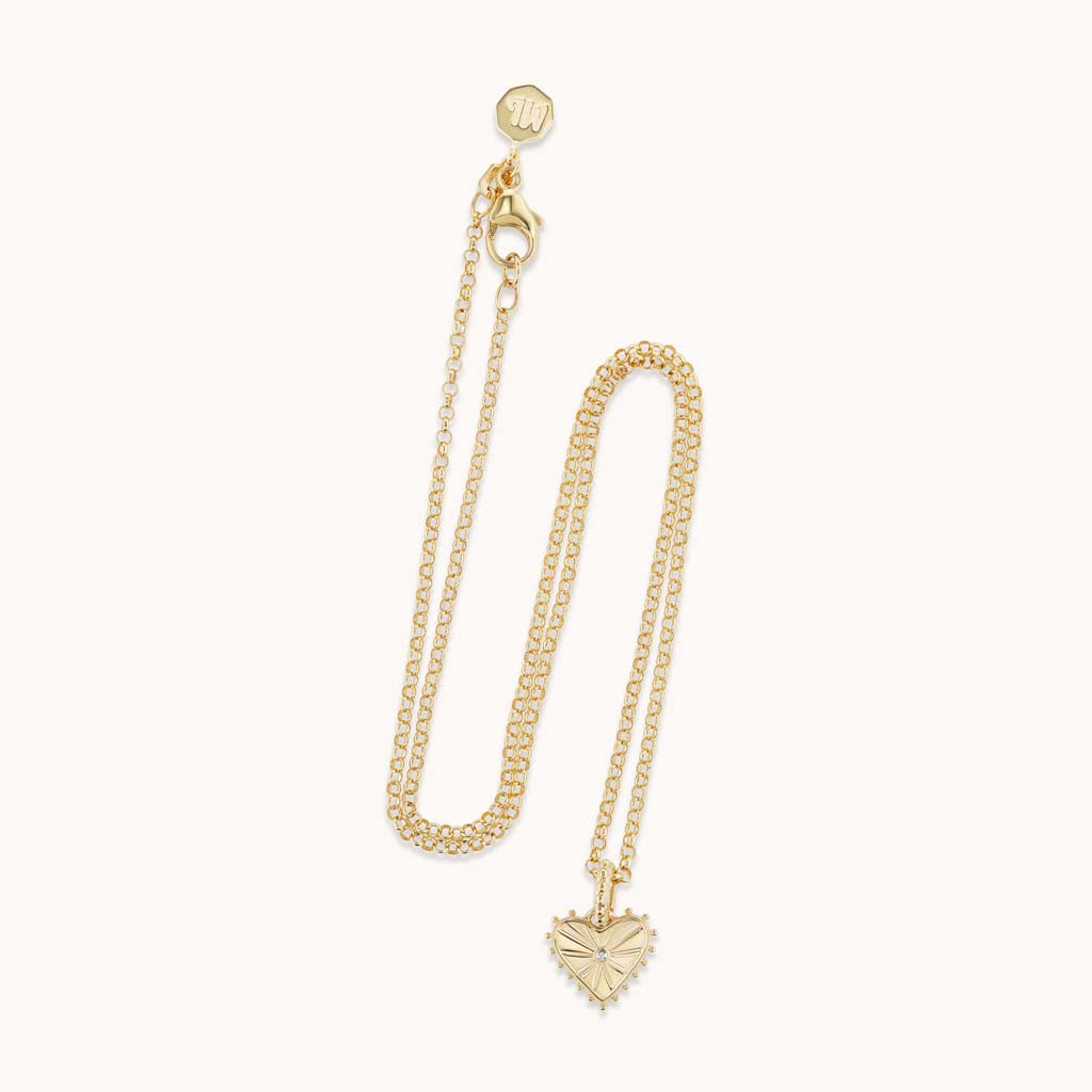 Mini Dangling Heart Necklace