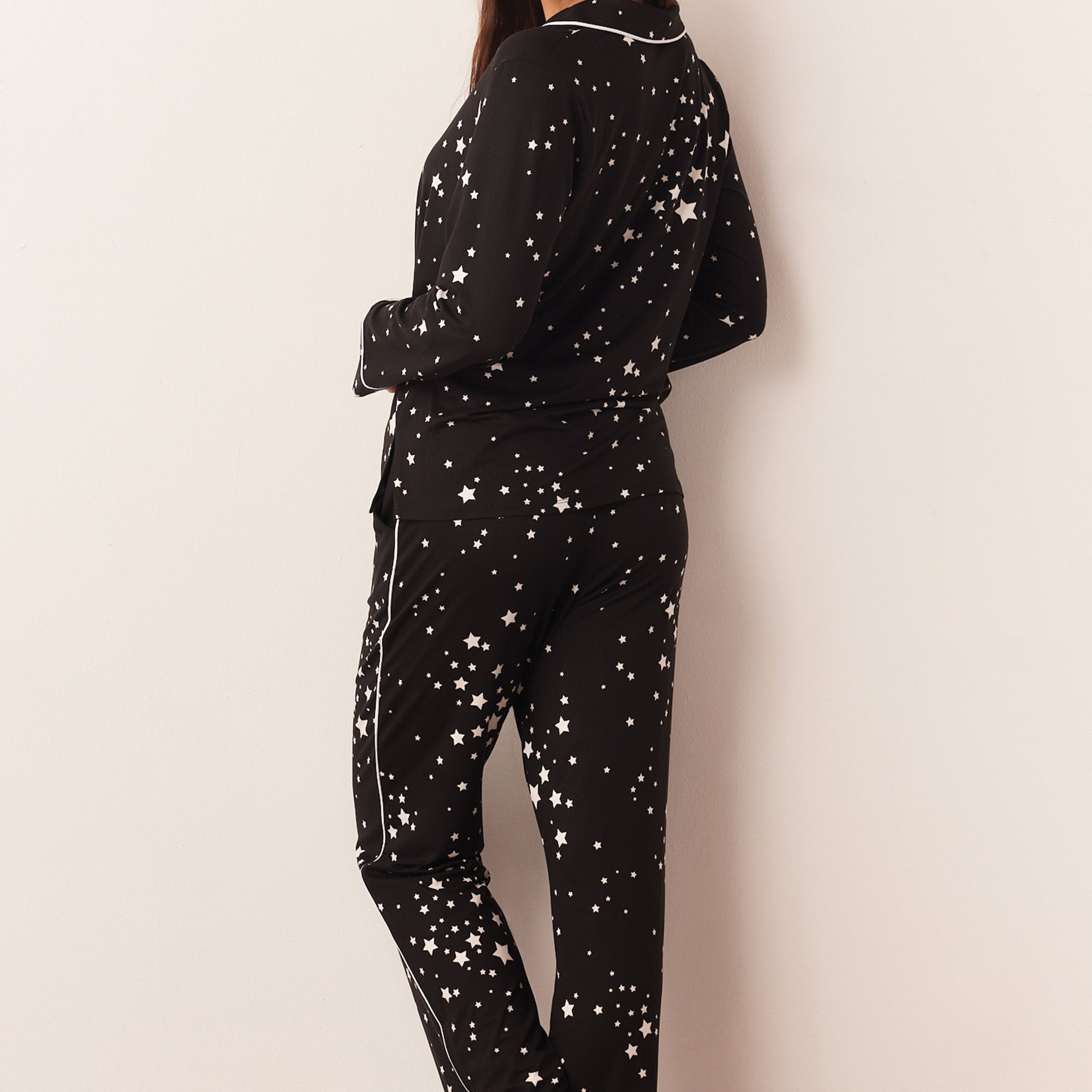 WINTER PJ SET | BLACK STARS