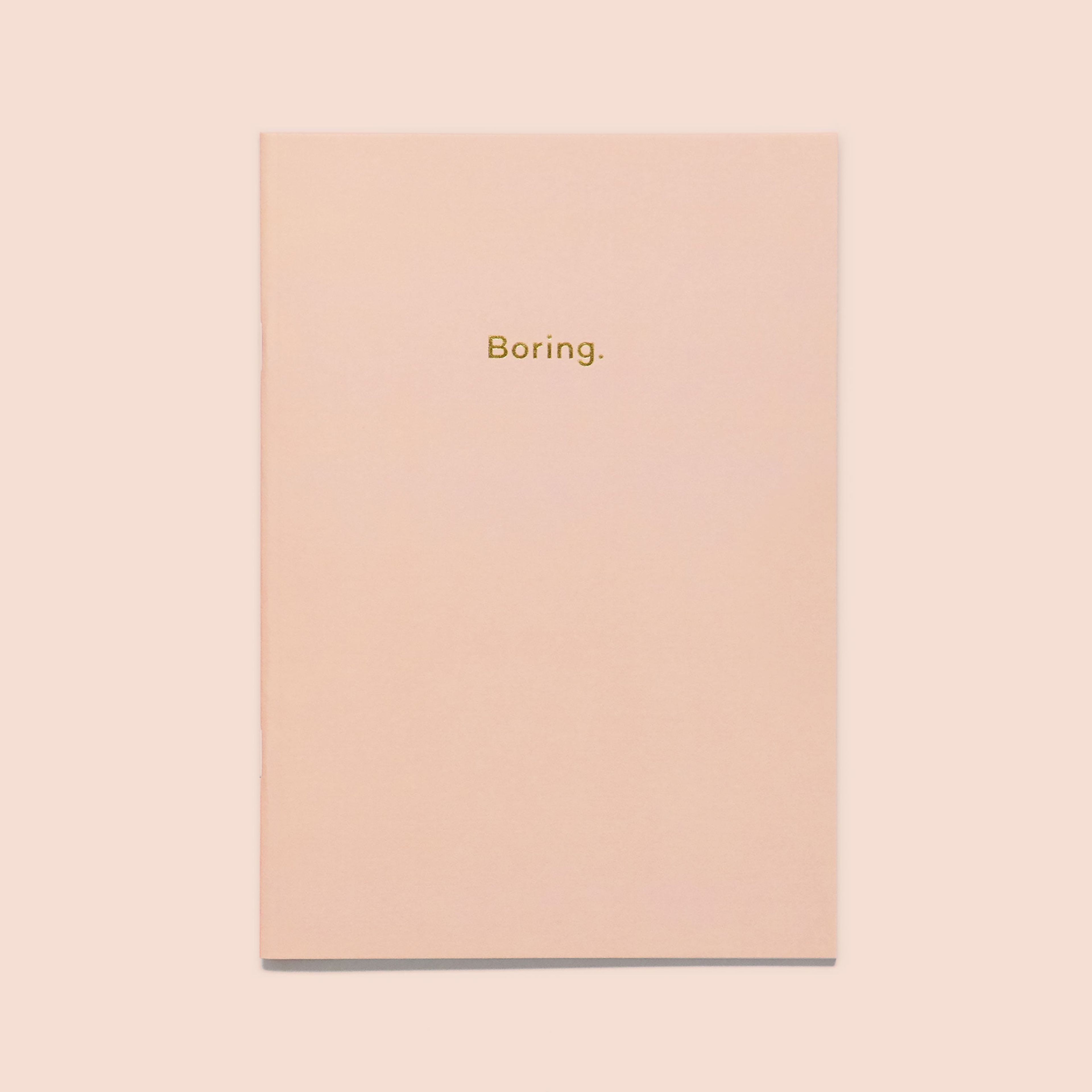 Boring notebook