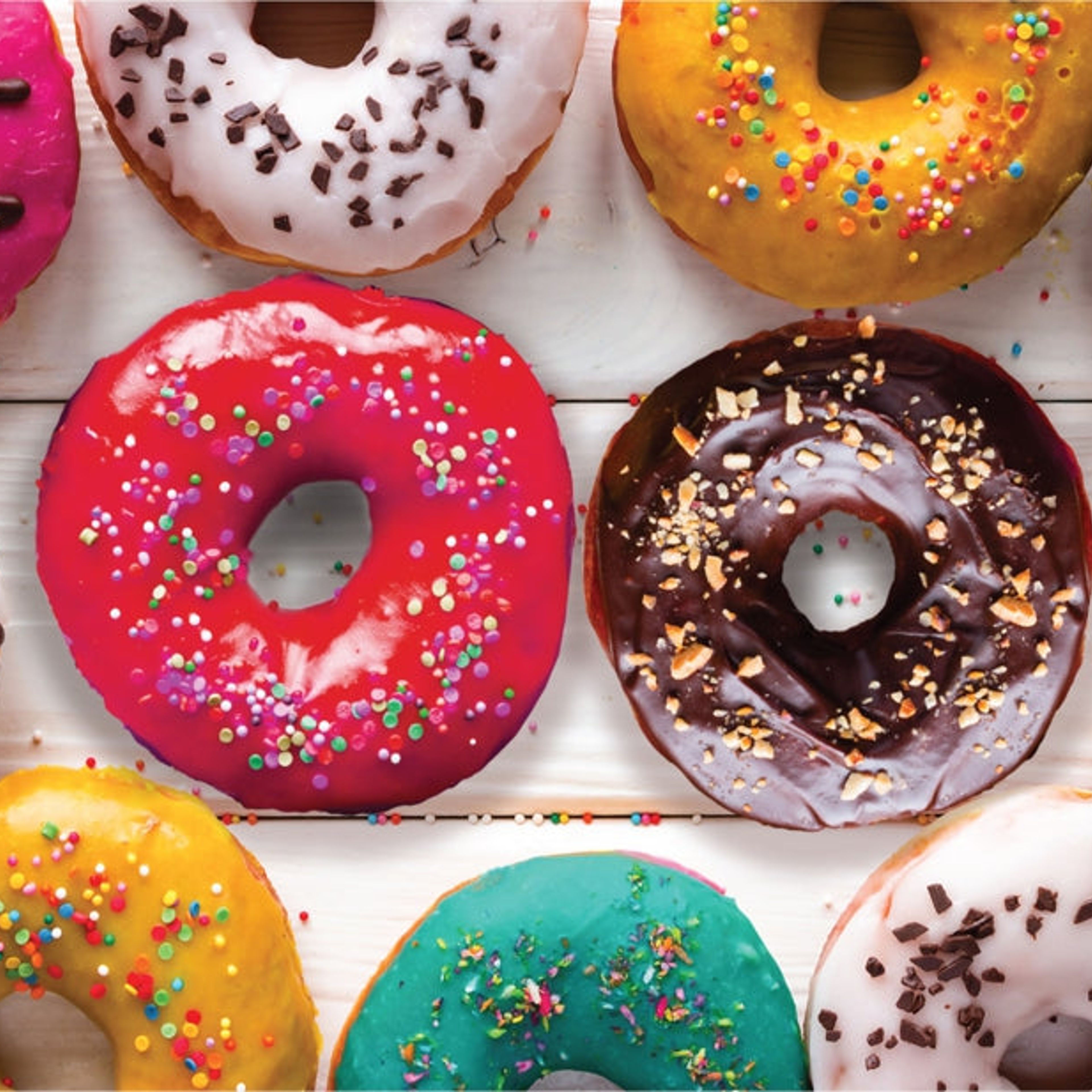 2037 Calories - Donuts Micro Jigsaw Puzzle