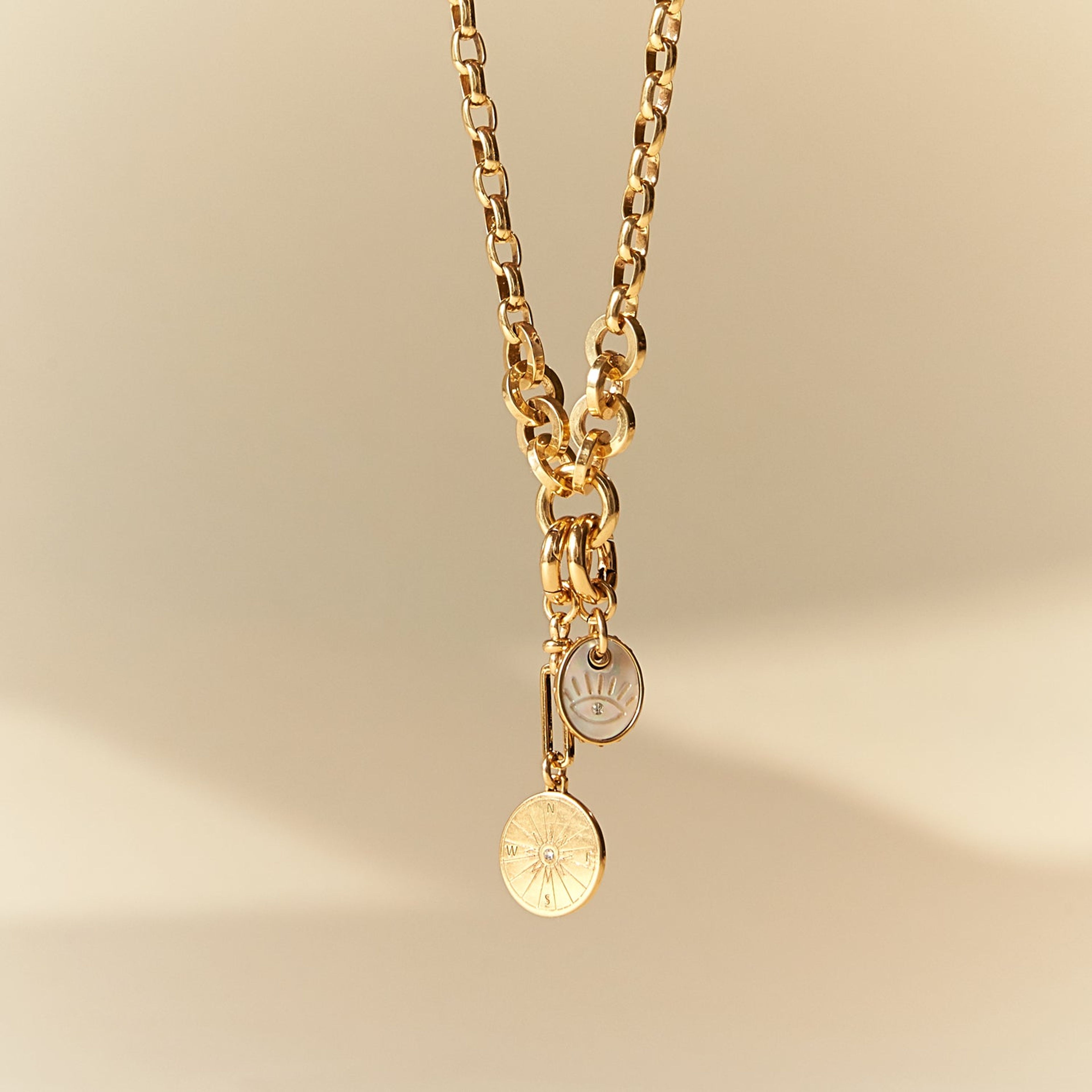Voyager Gold Necklace