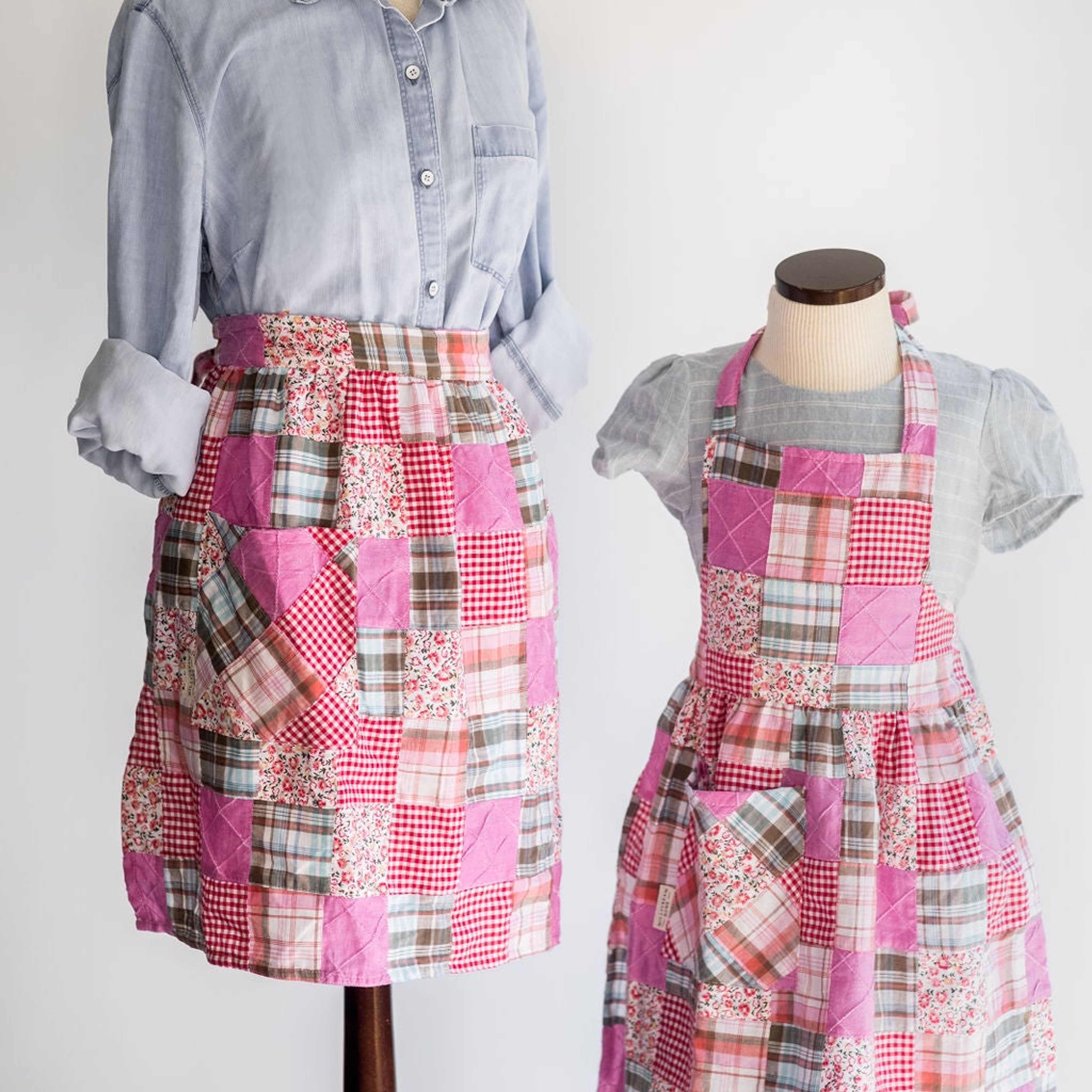 The Adult Quilted Patchwork Apron