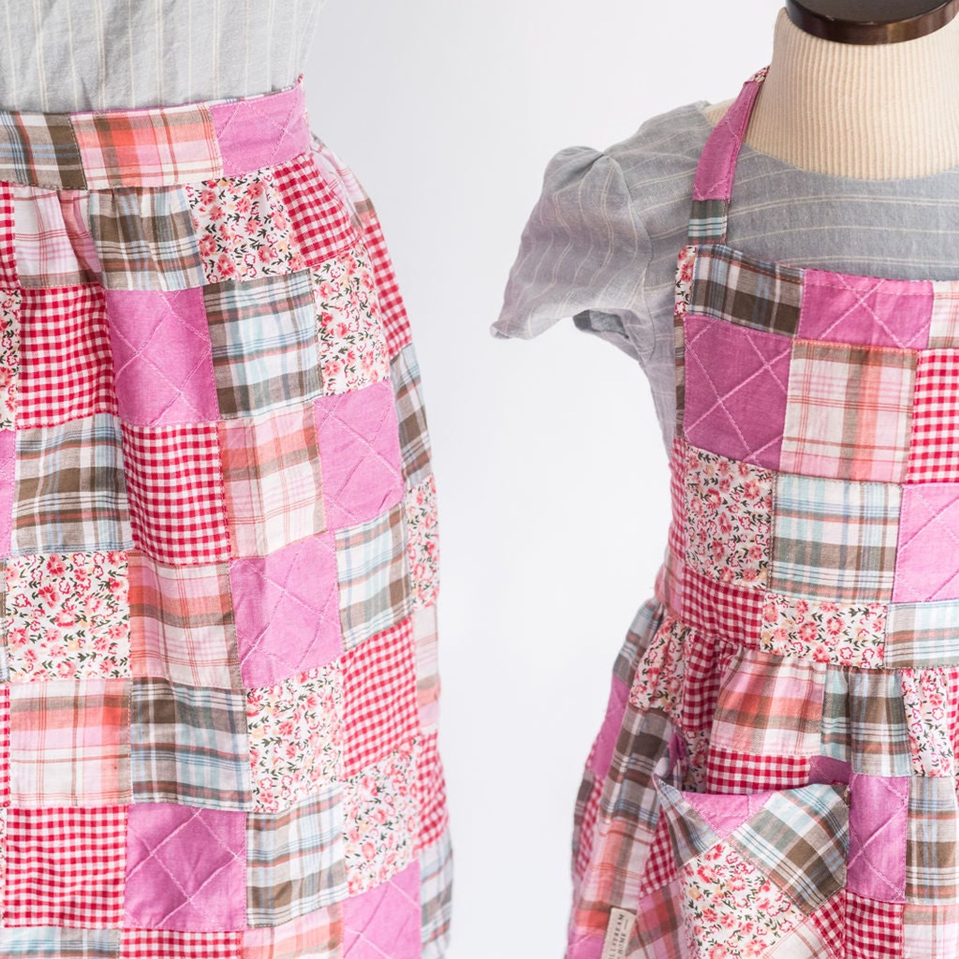 The Adult Quilted Patchwork Apron