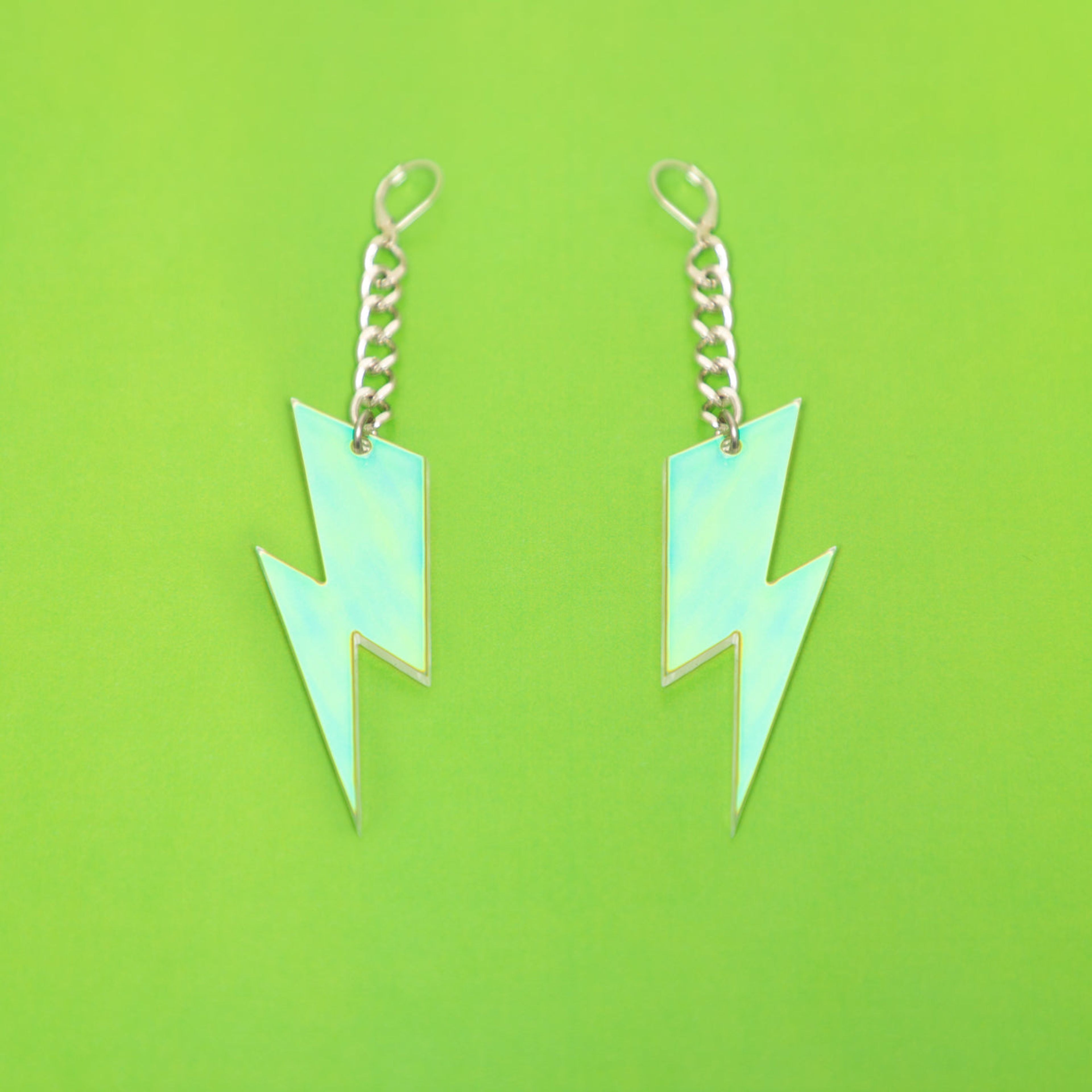 The Ziggy Bolt Chain Earrings