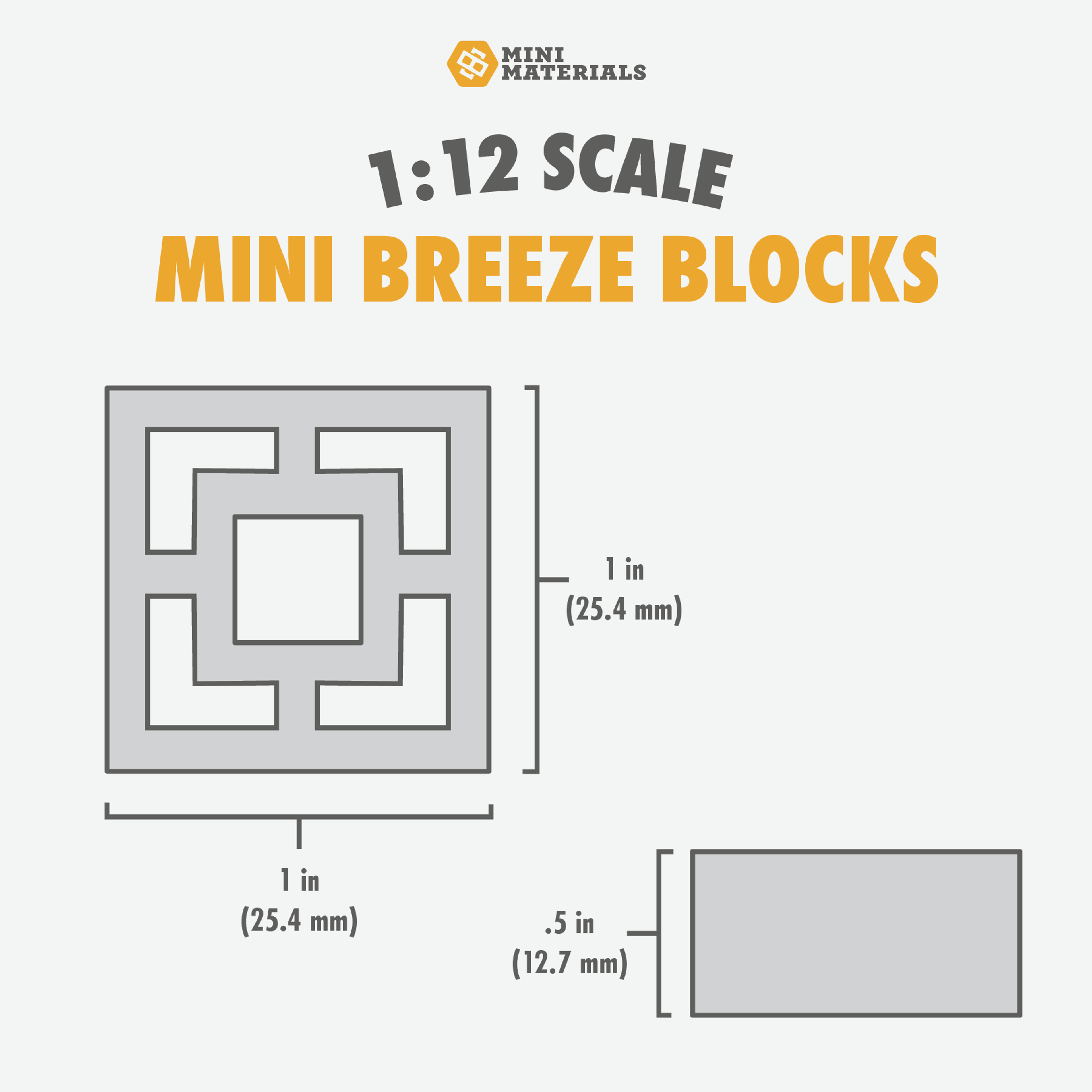 1:12 Scale Mini Breeze Block Pallet (24pk) - Vista Vue