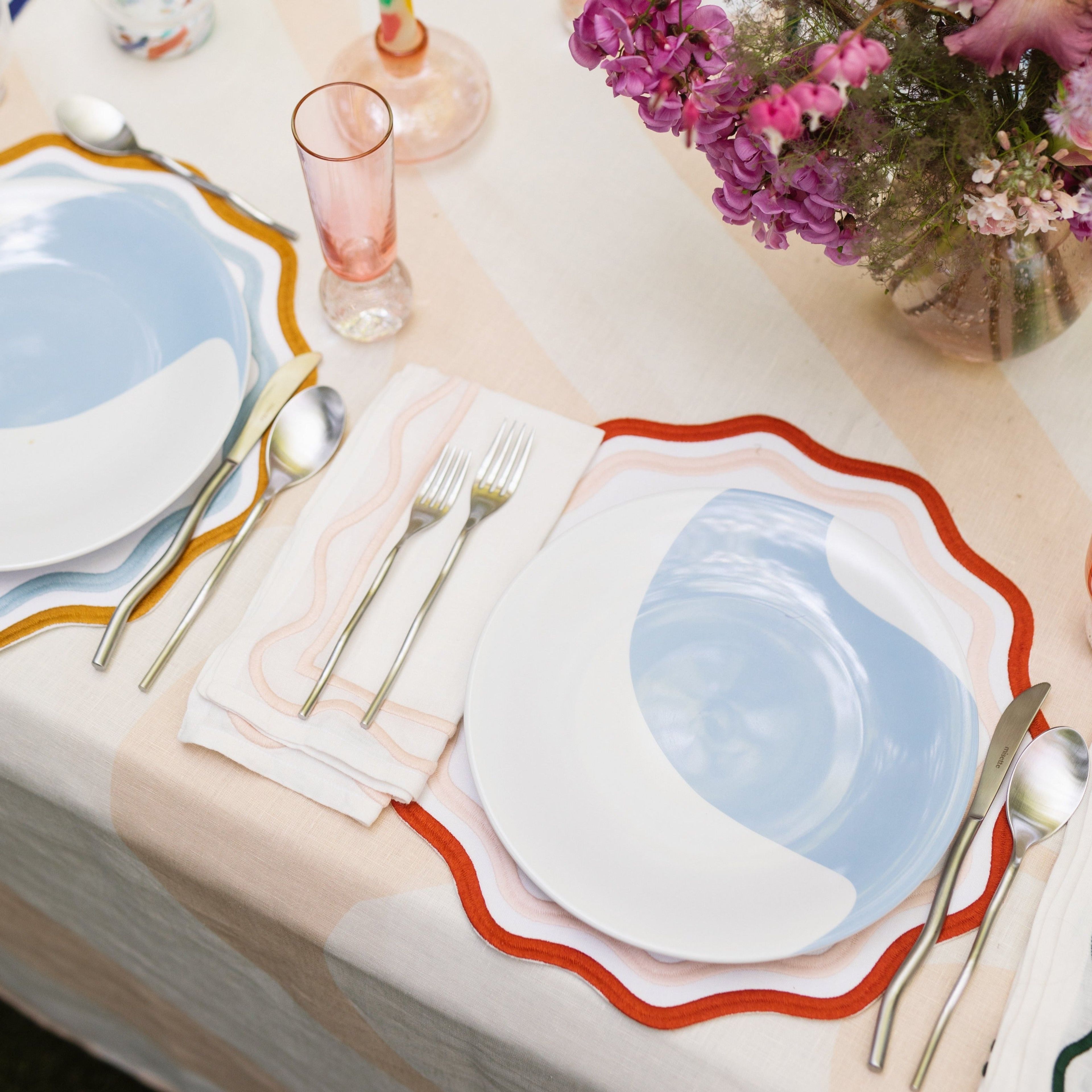 Colorblock Dinner Plates (Set of 4)