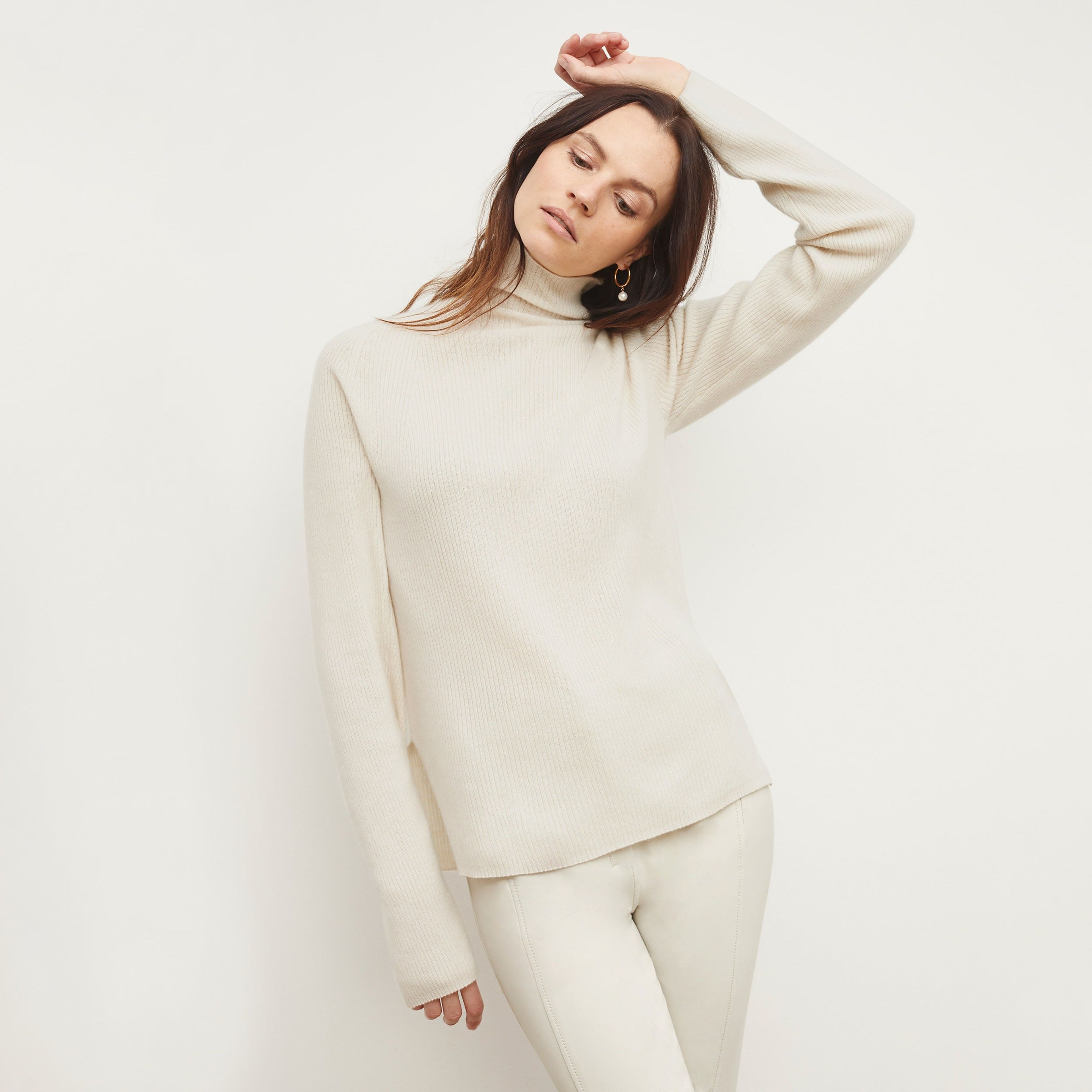 McKenzie Sweater - Cashmere :: Light Cream