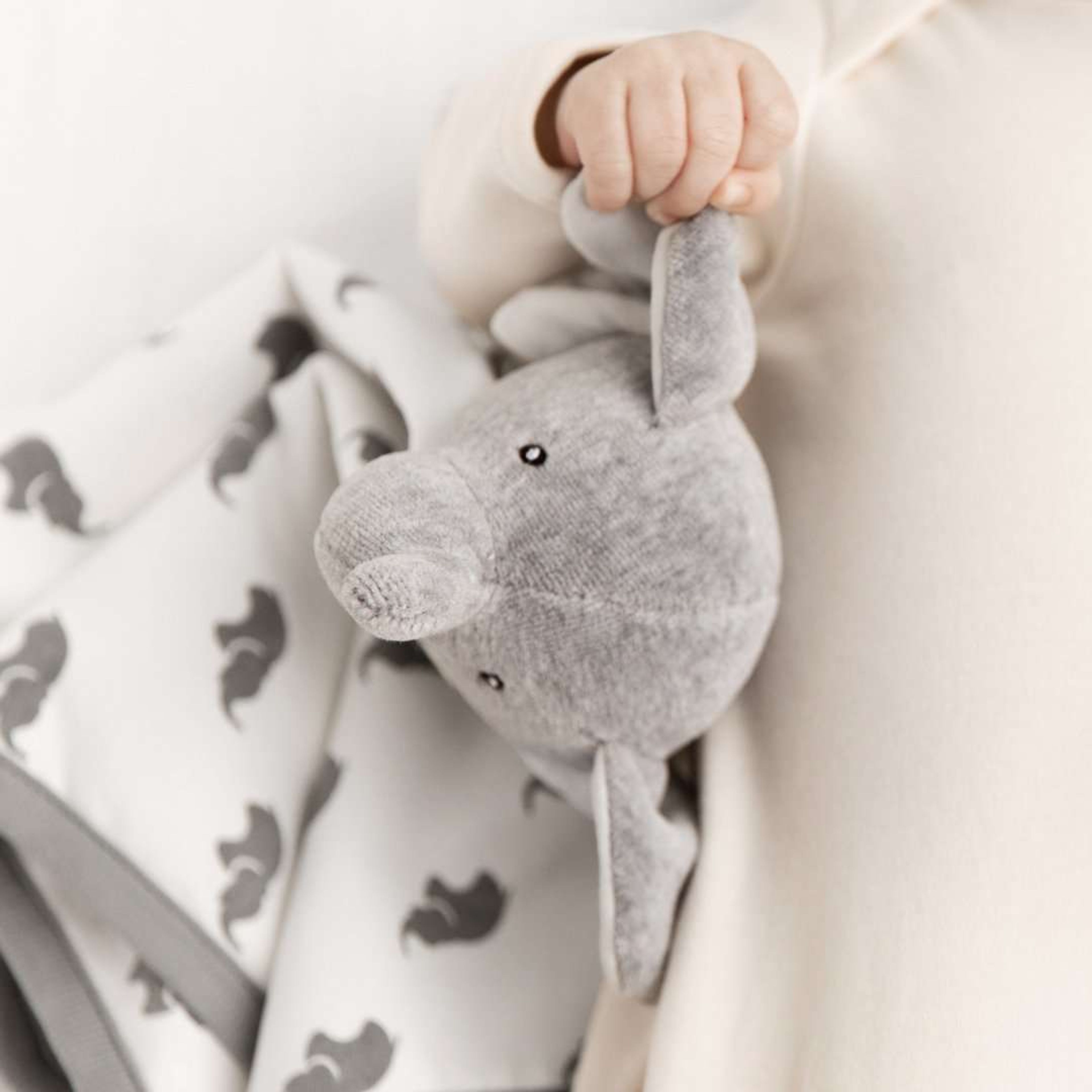 Cuddles the Lovey_Grey Elephant
