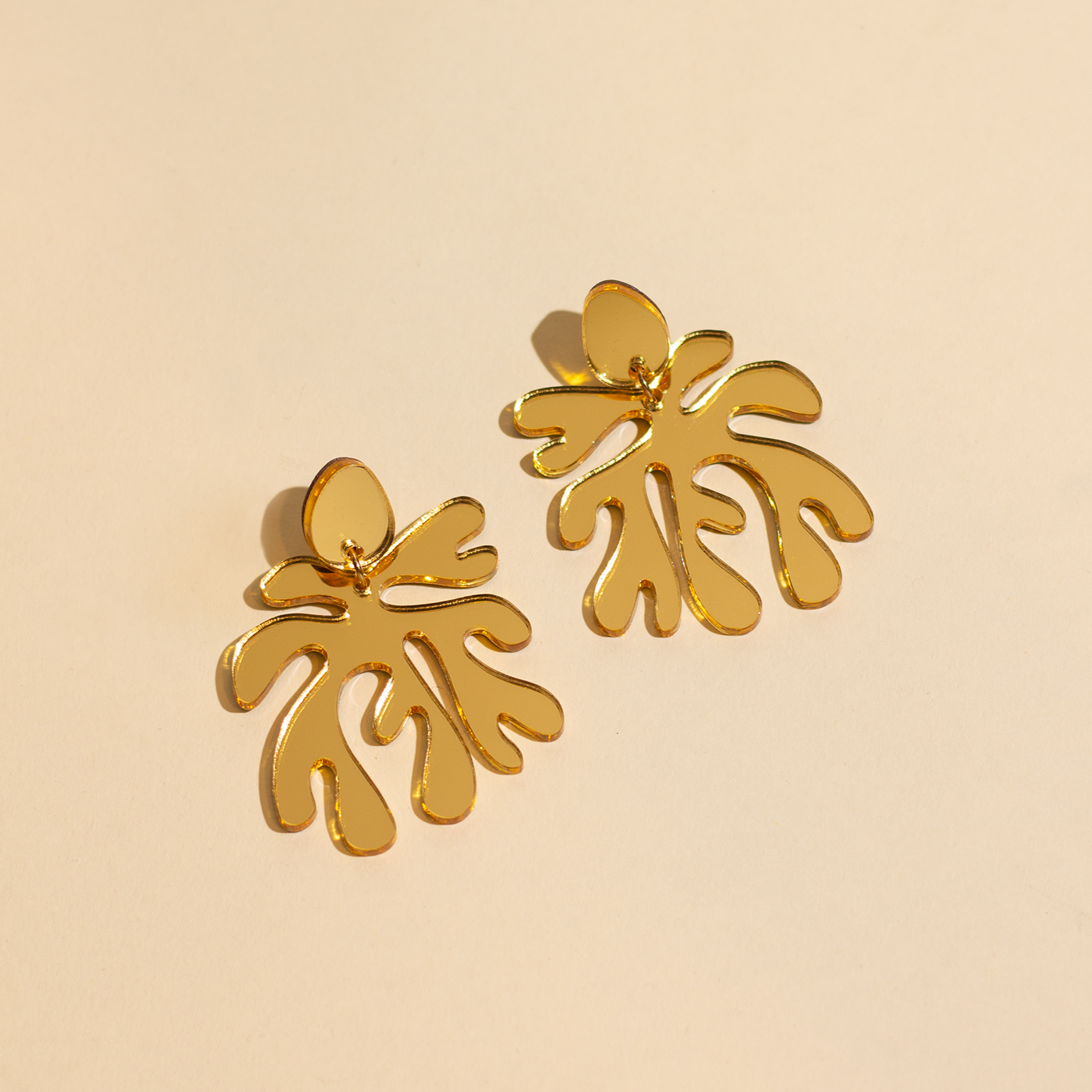 Matisse No. 1 Earrings in Gold
