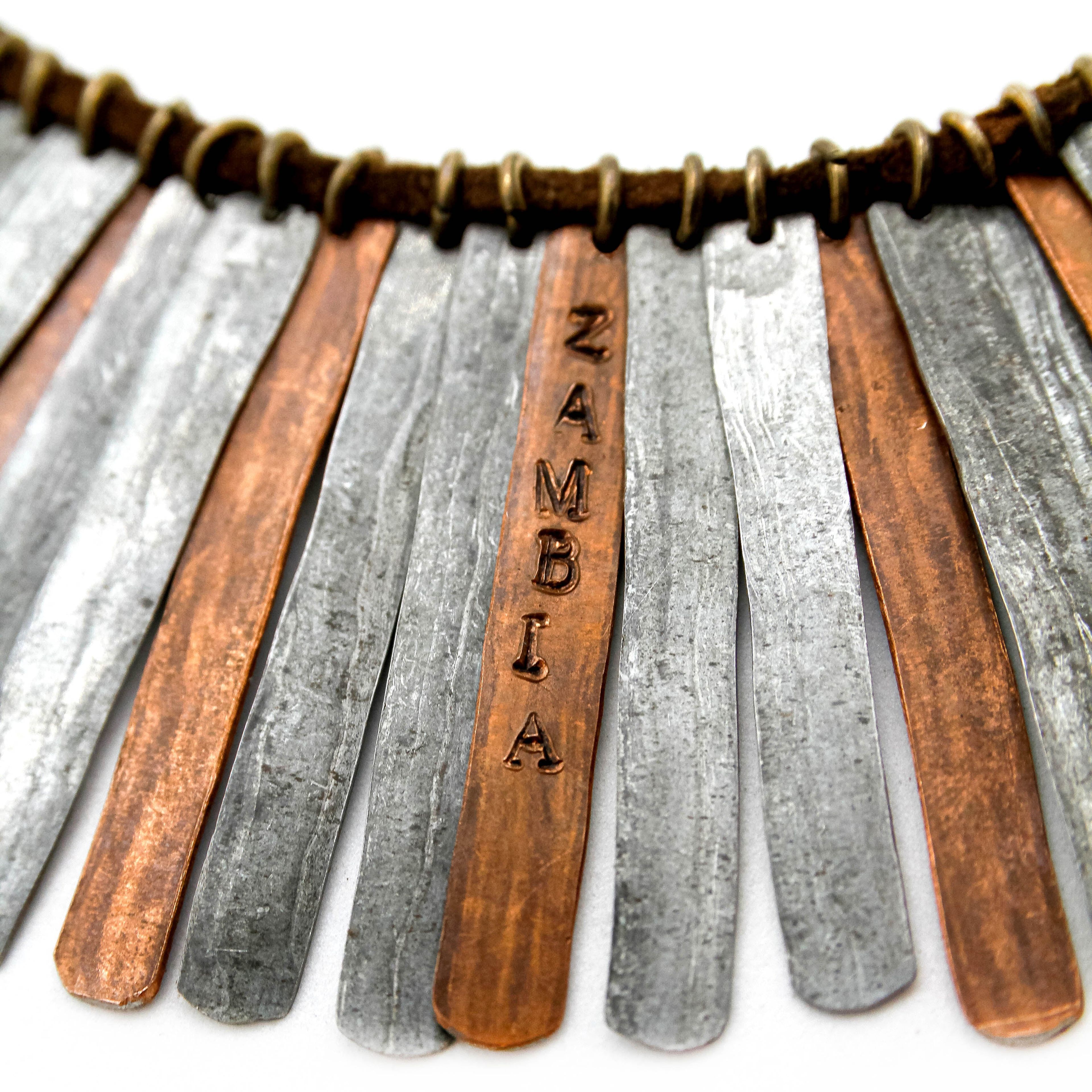 Gladiator snare necklace