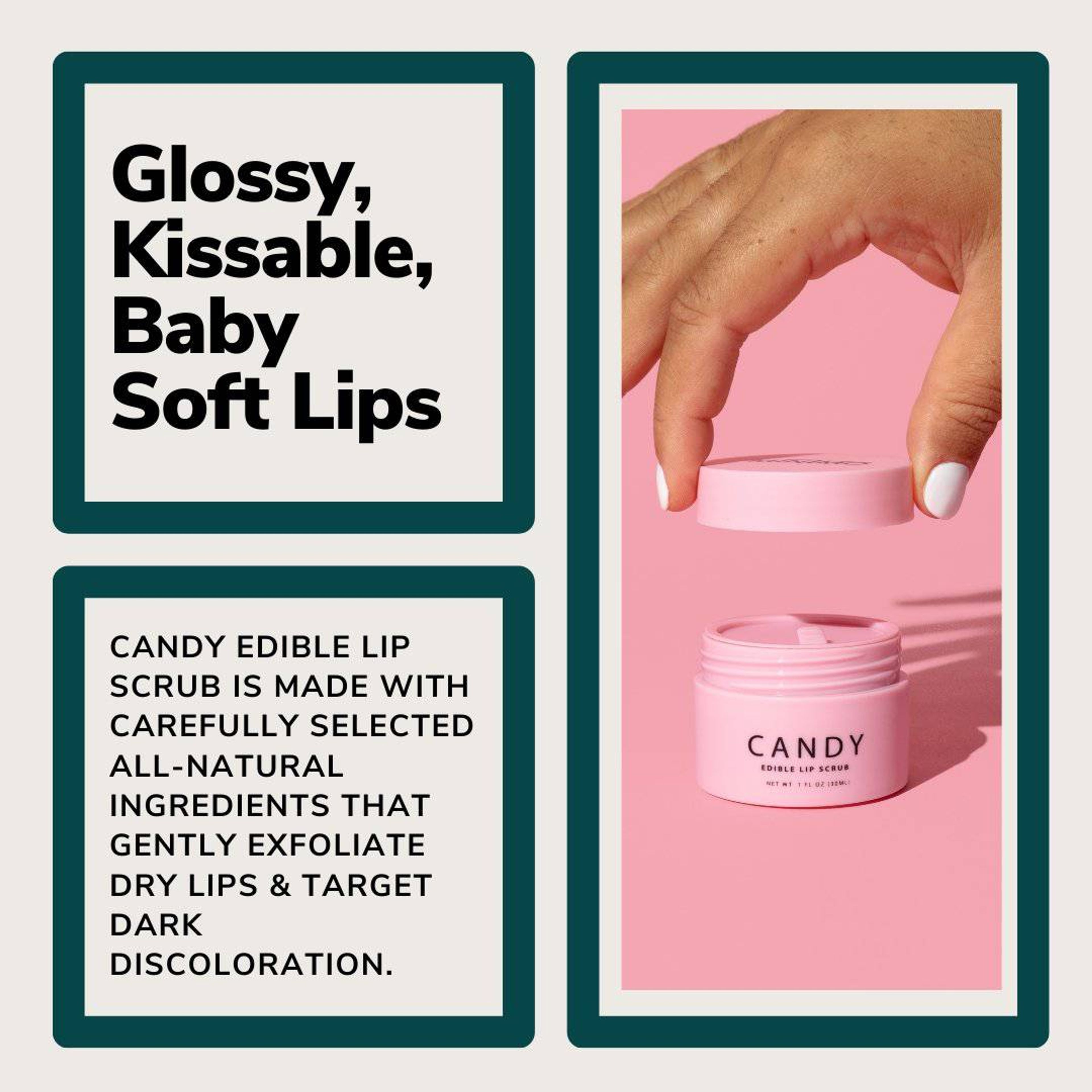 Candy Edible Lip Scrub