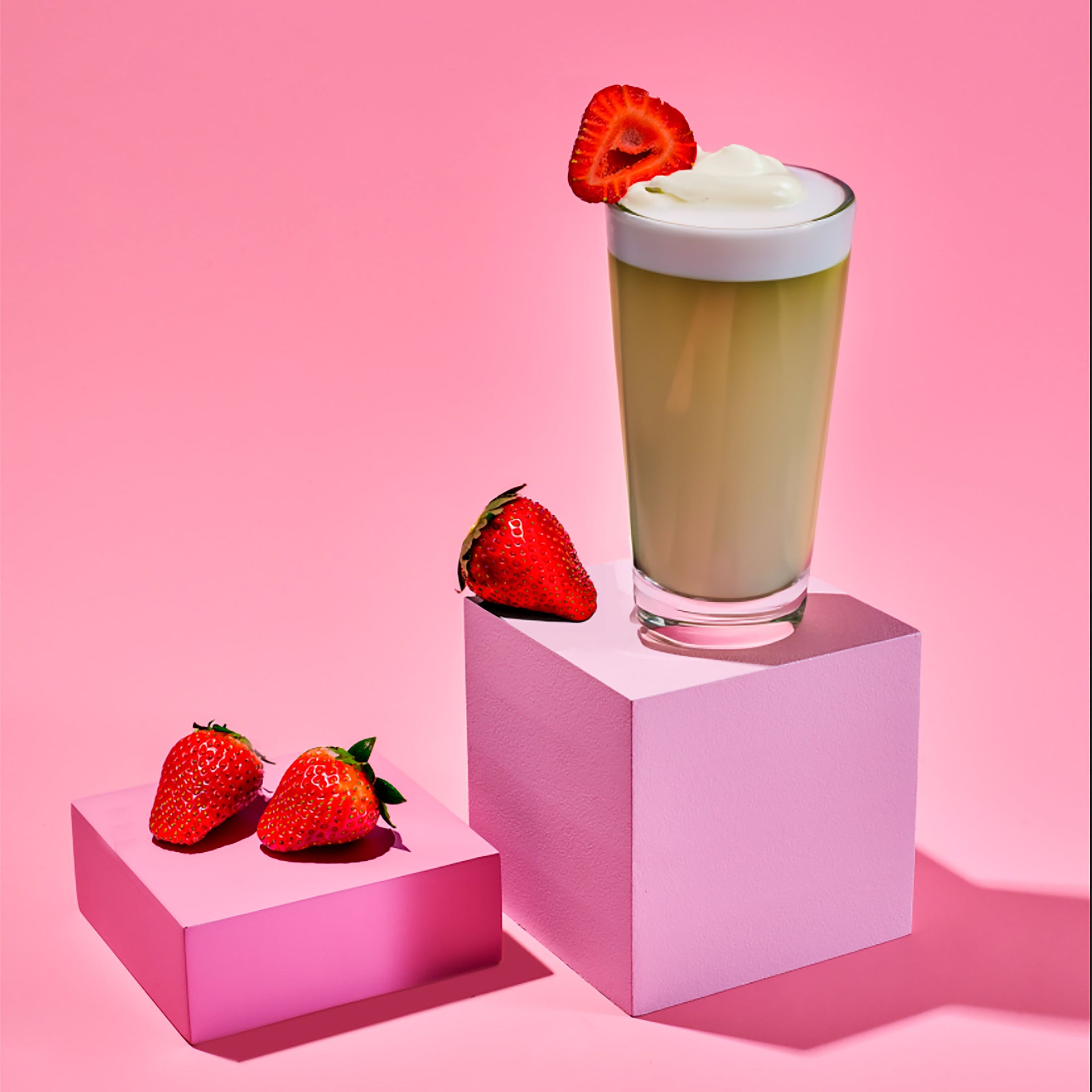 Strawberry Matcha Latte Kit