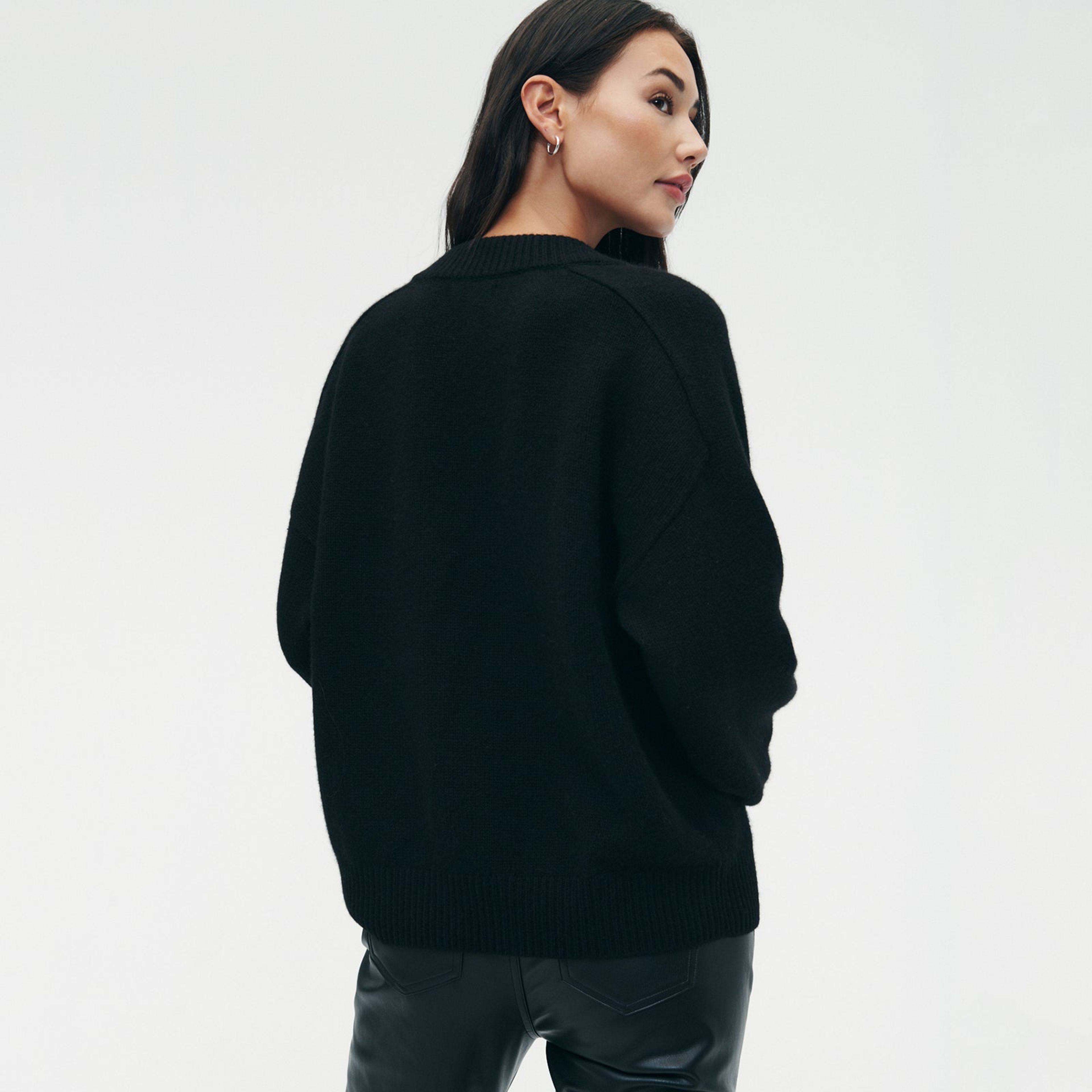 Super Luxe Cashmere V-Neck Sweater