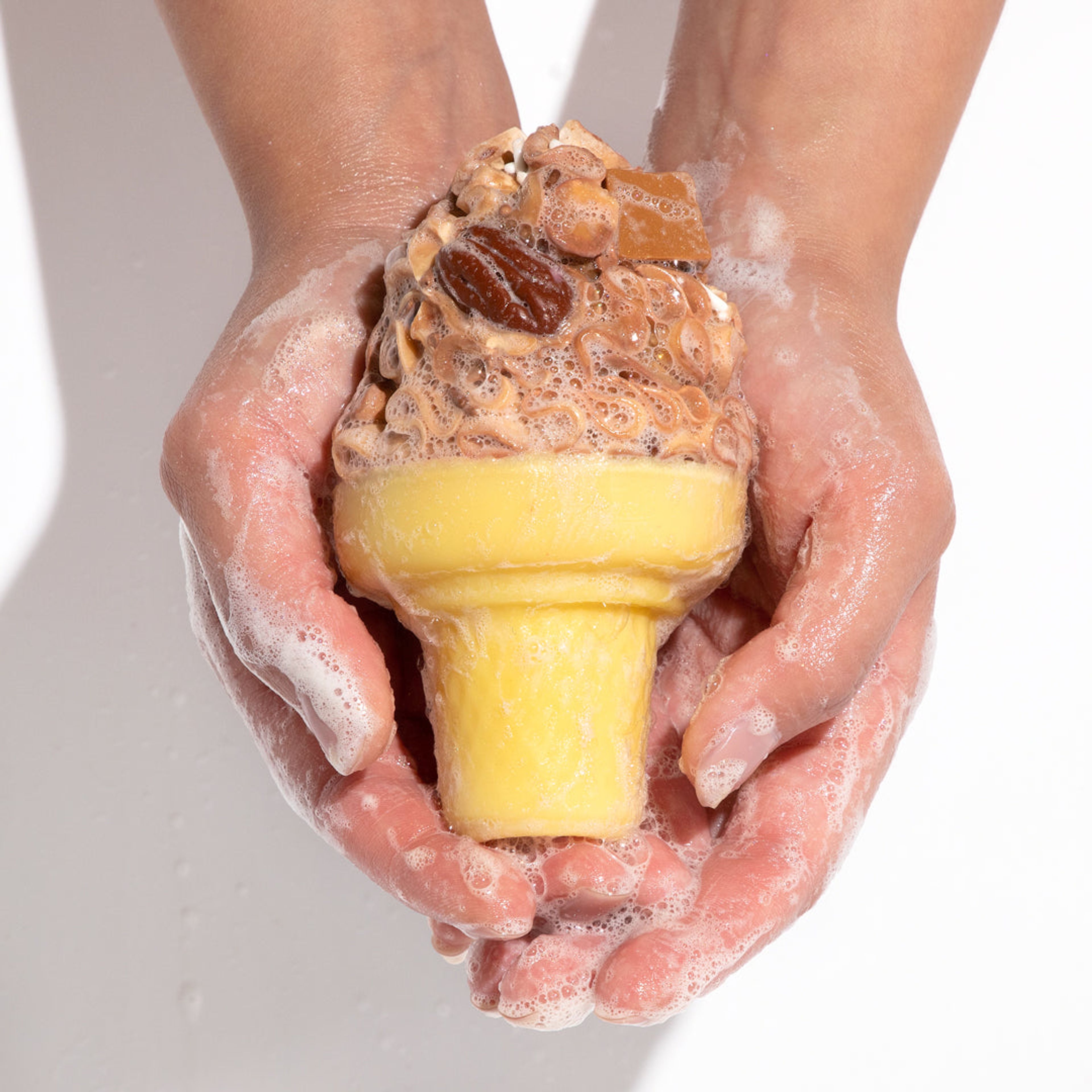 Caramel Pecan Praline Ice Cream Soap