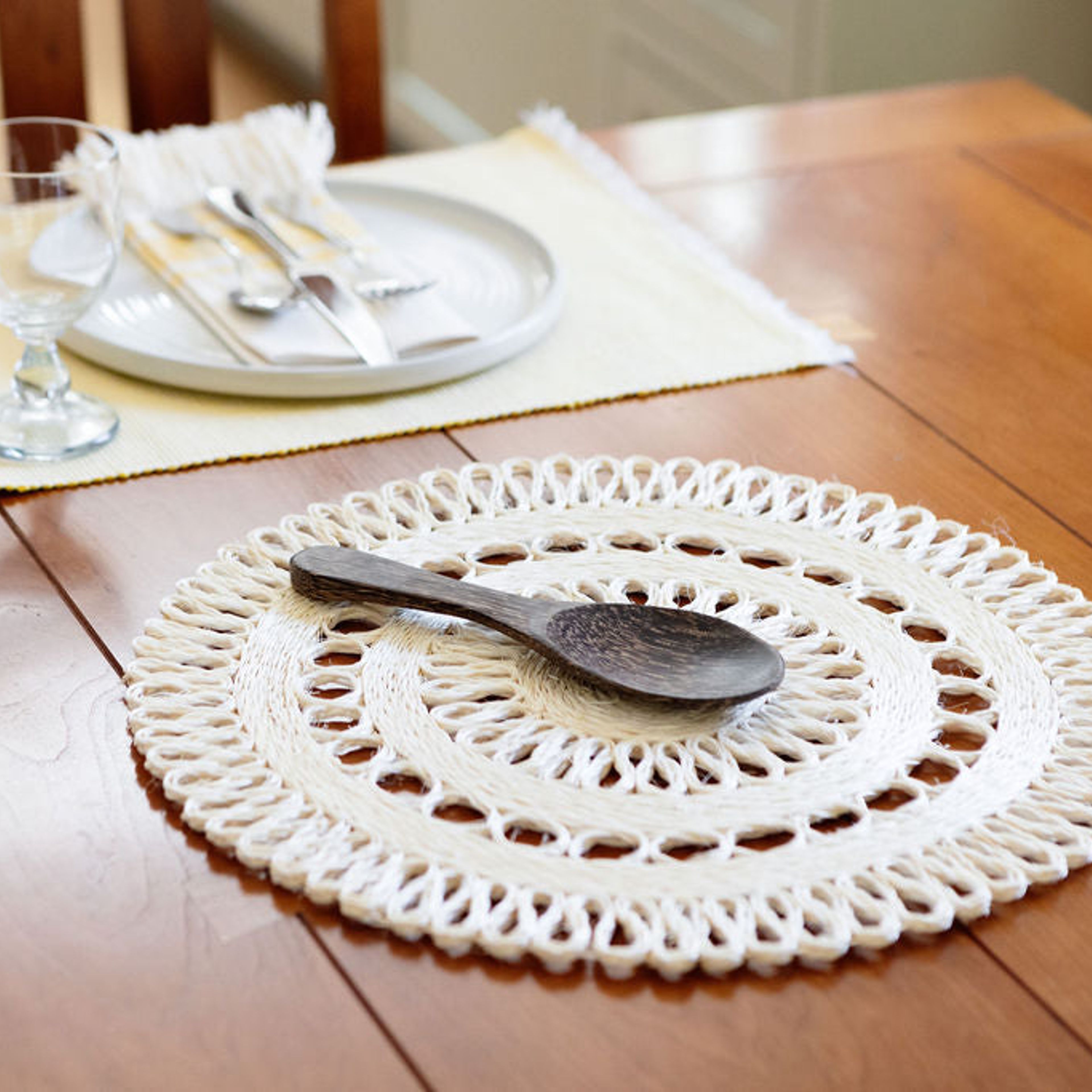 Handwoven Seagrass Placemat | Trivet | All Natural