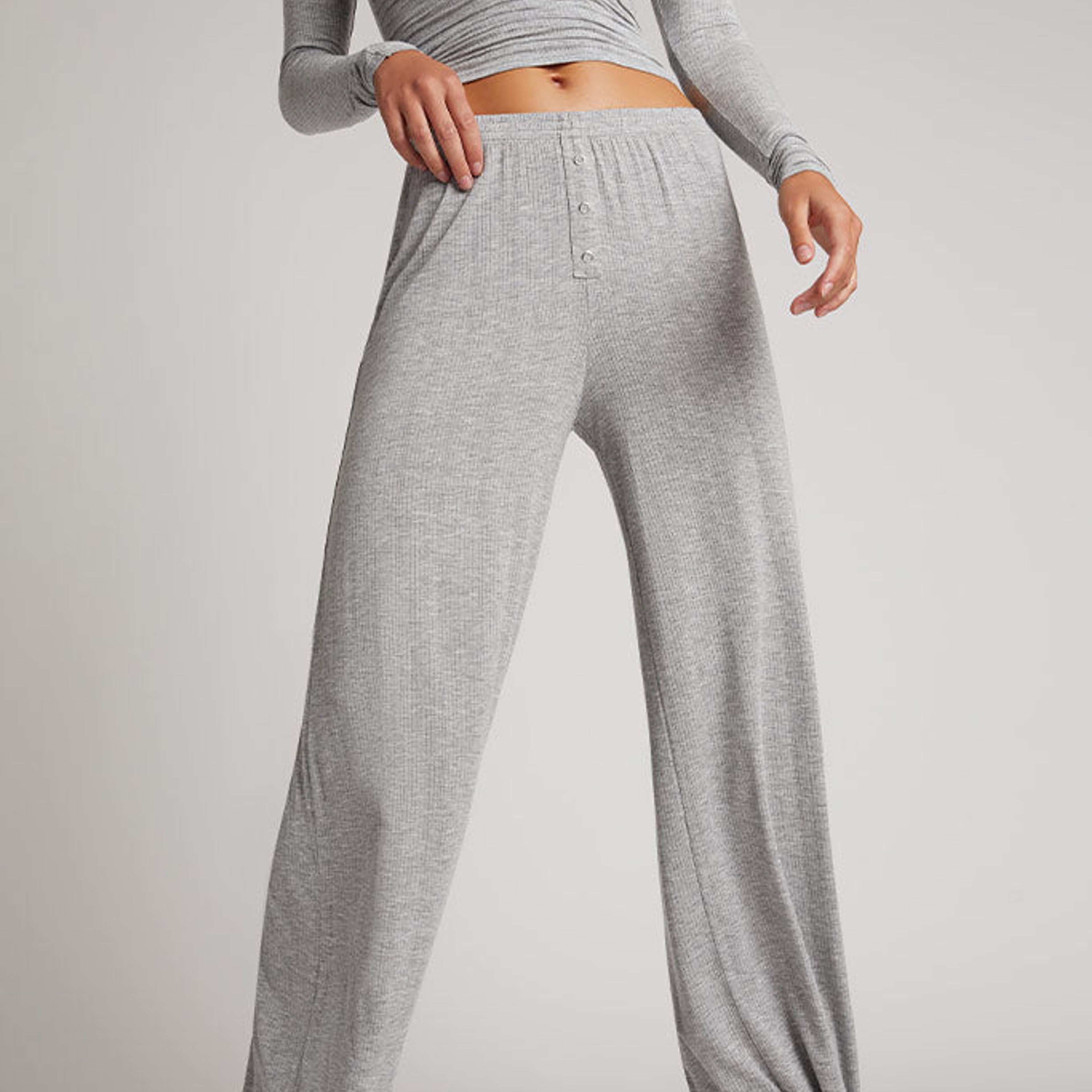 Whipped Track Pant in Heather Grey
