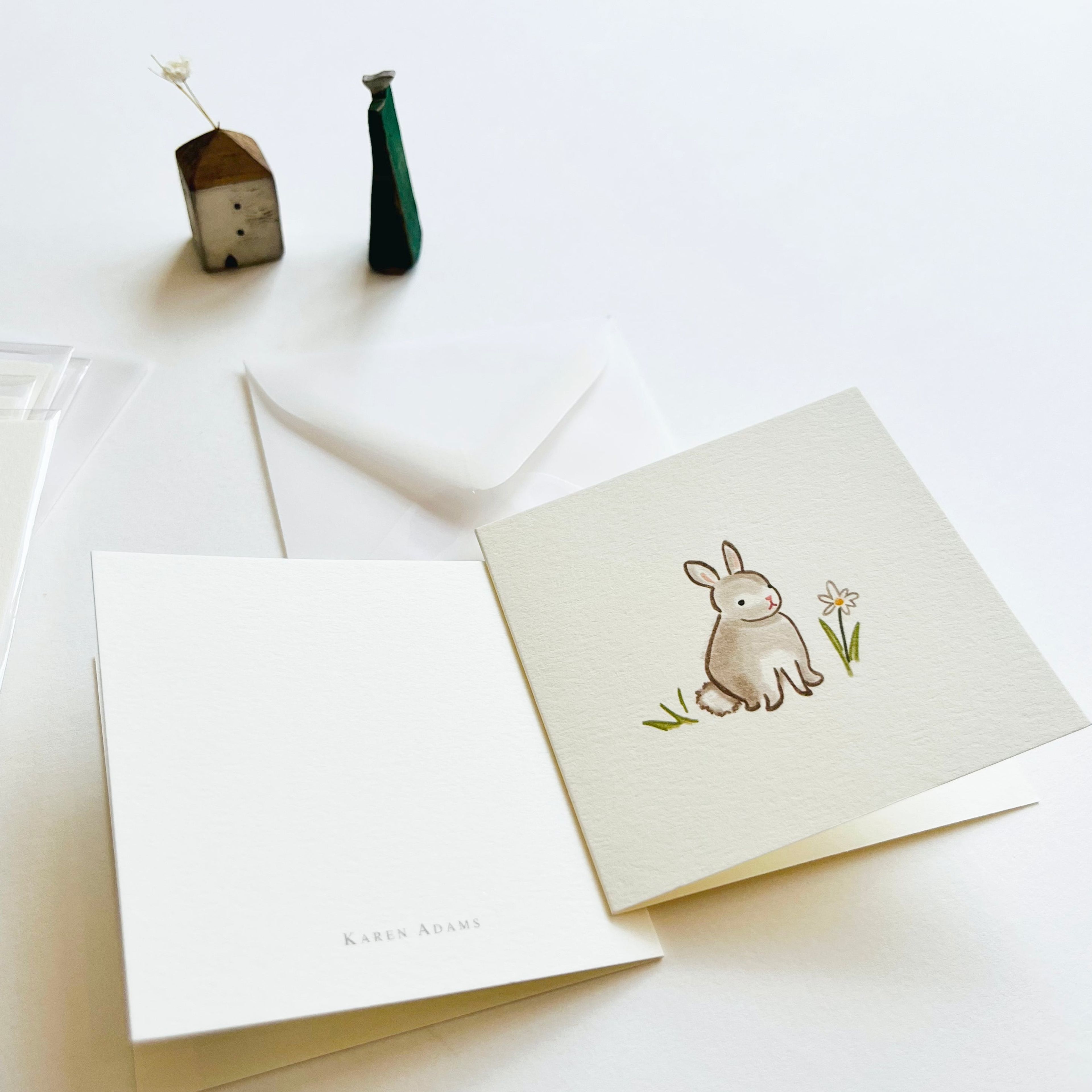Karen Adams Individual Gift Enclosure - Bunny