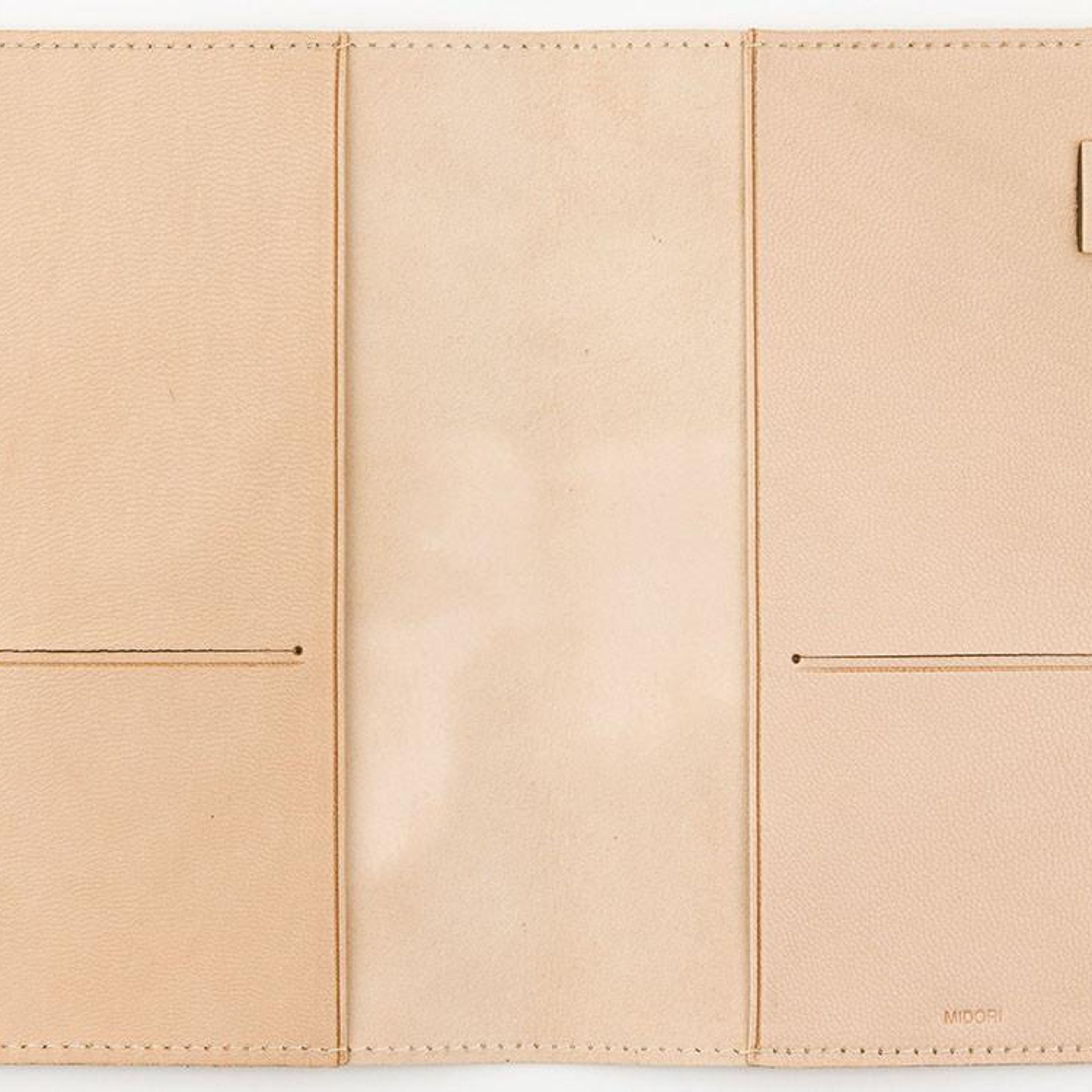 Midori MD Notebook Goat Leather Cover - A5
