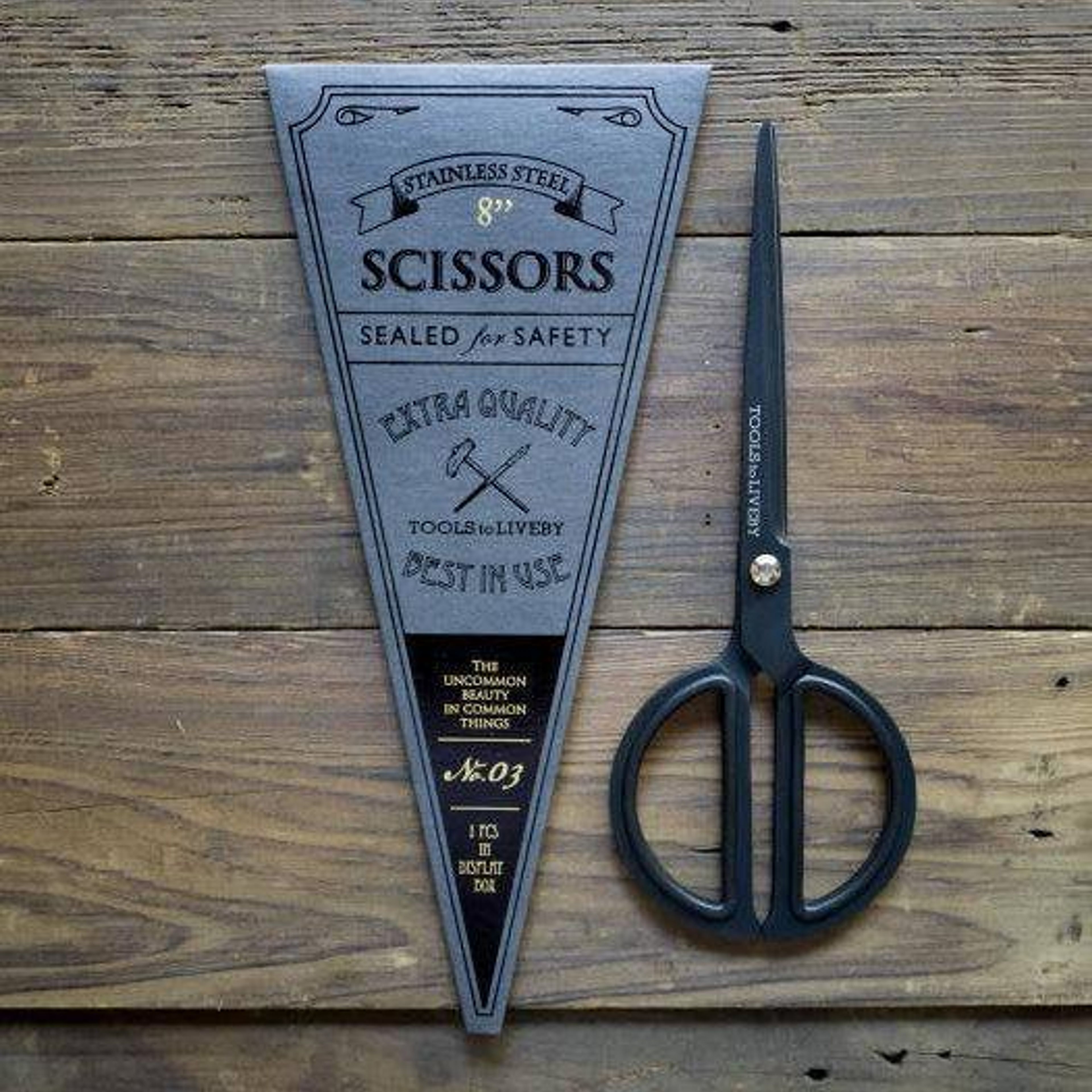 Tools to Liveby Scissors 8" (black)