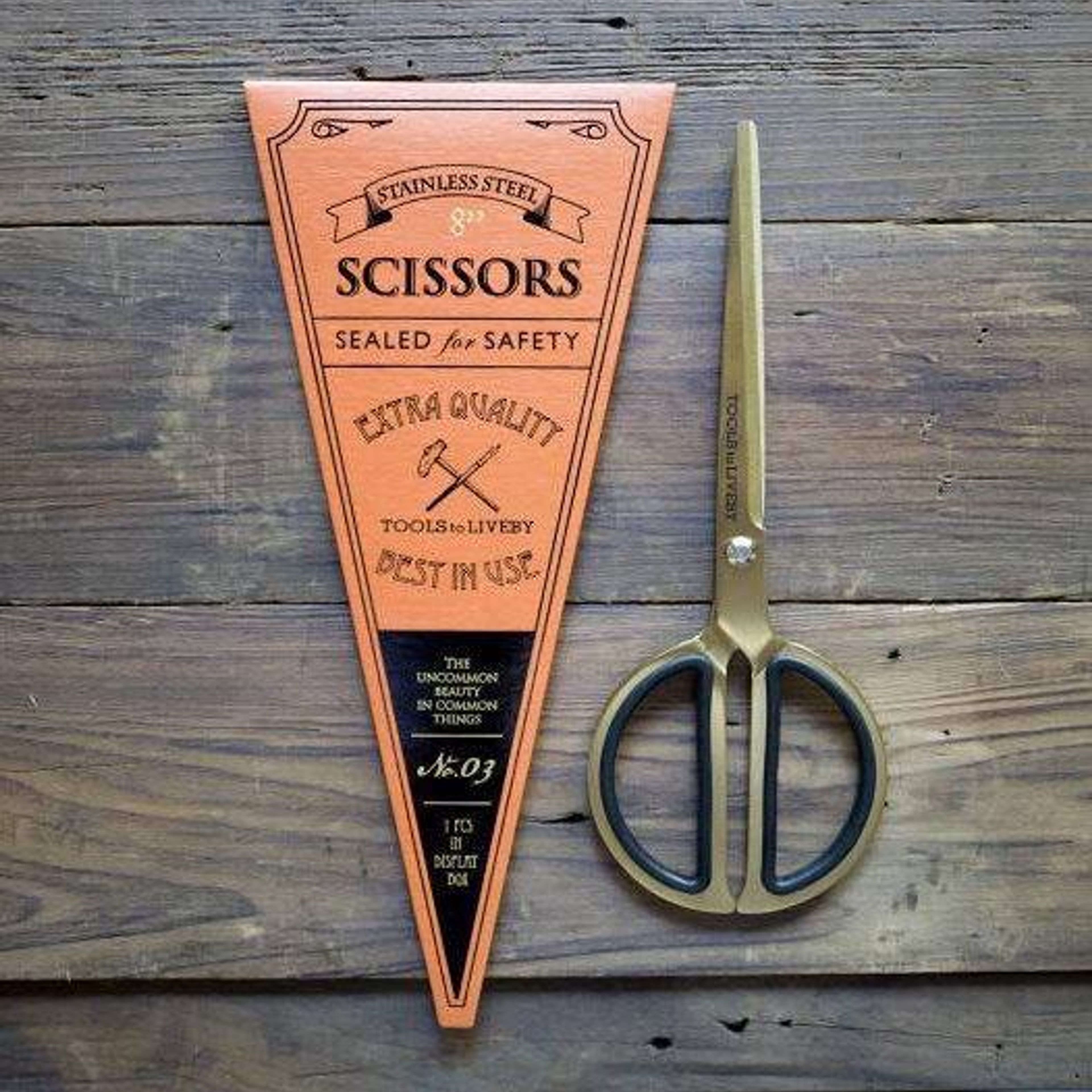 Tools to Liveby Scissors 8" (gold)