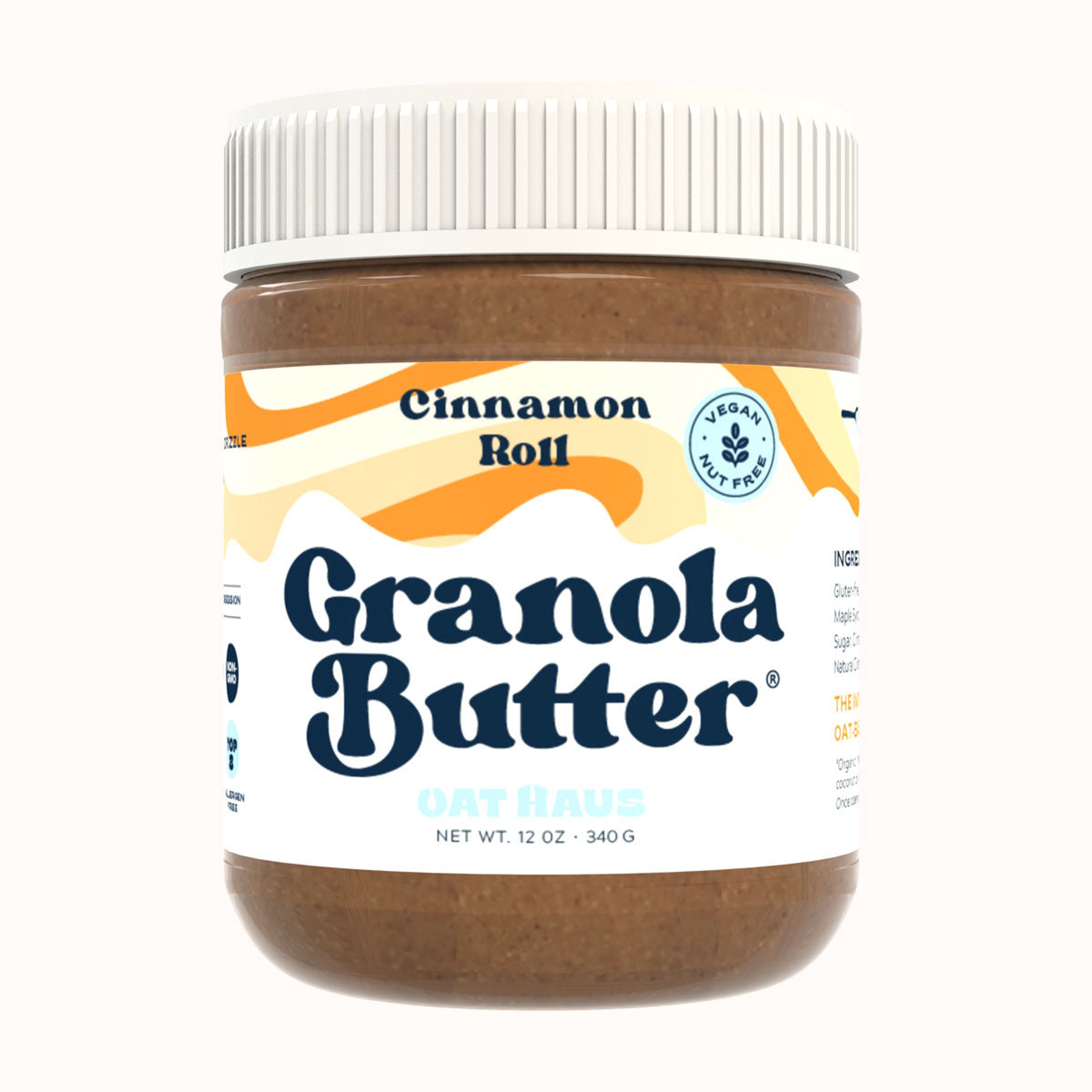 Cinnamon Roll Granola Butter