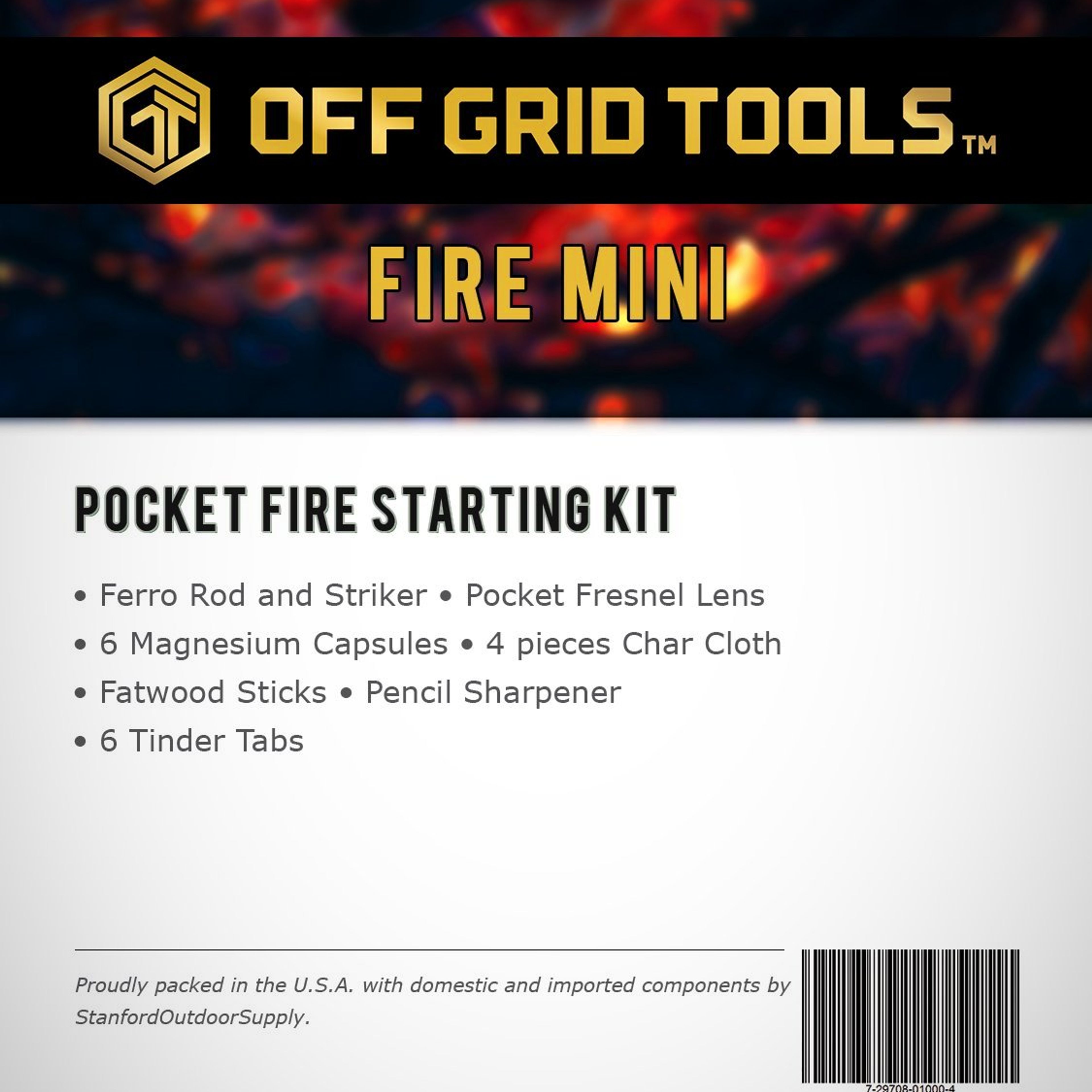OGT Fire Mini - Pocket Fire Starting Kit
