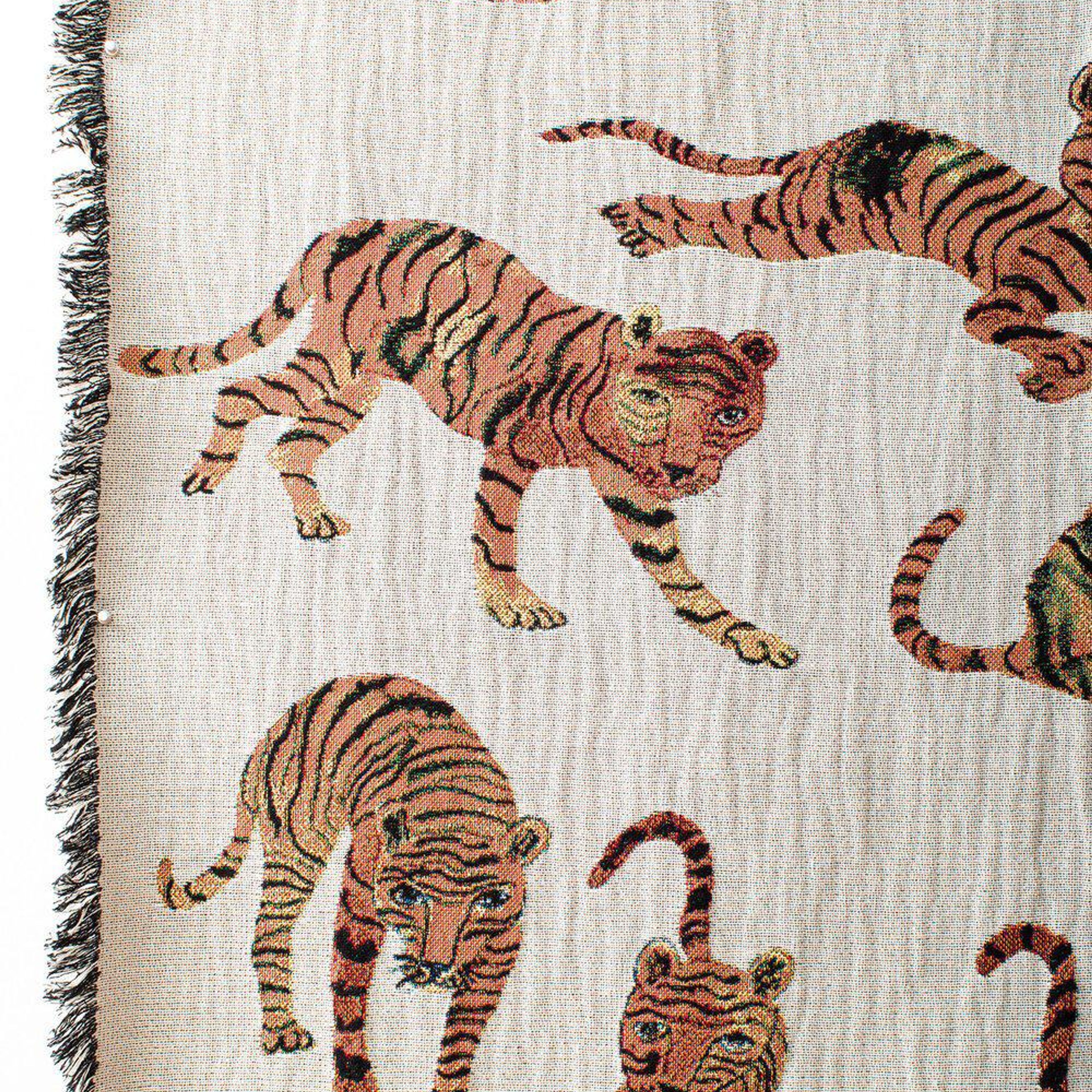 Playful Tigers Blanket
