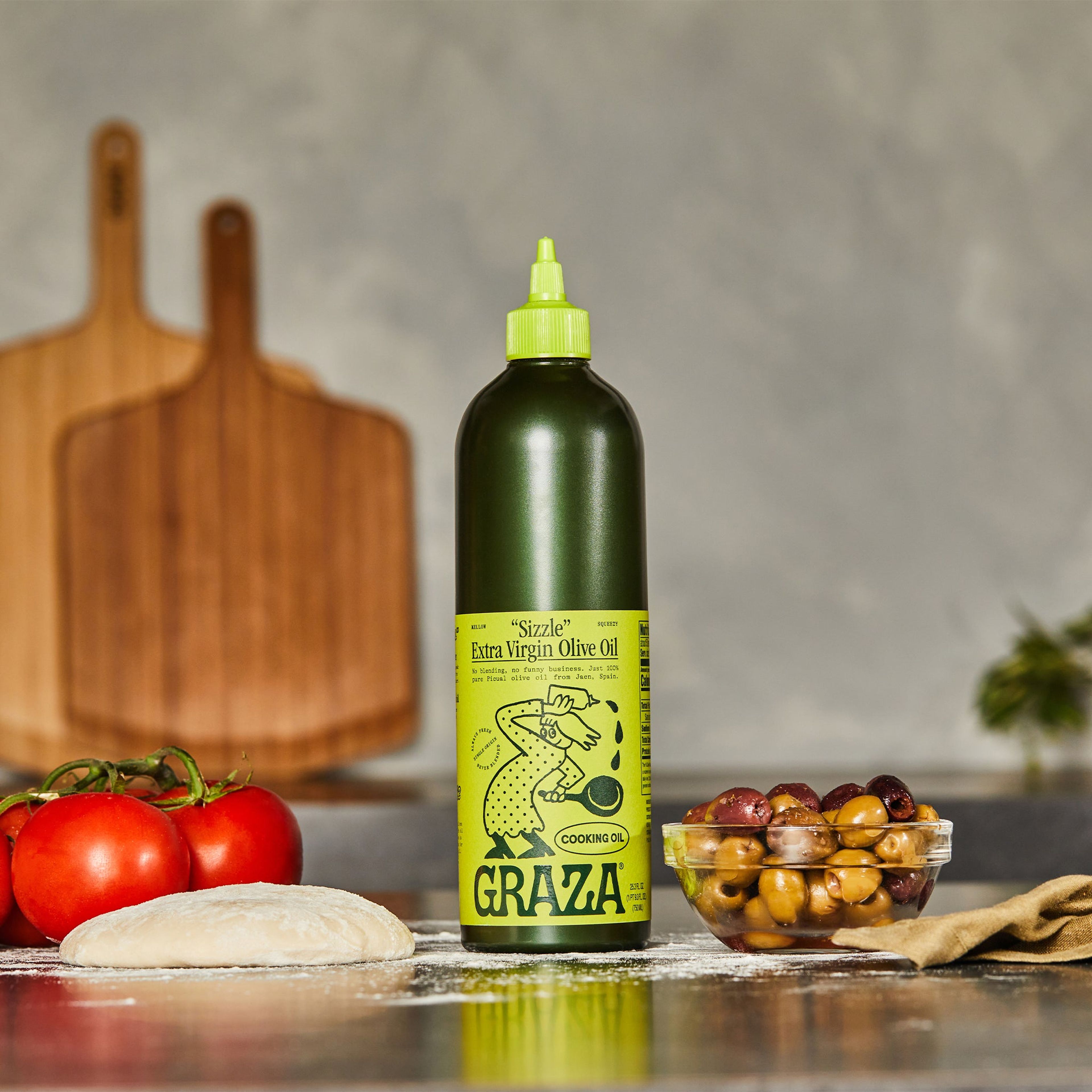 Graza Extra Virgin Olive Oil - Sizzle (750ml)