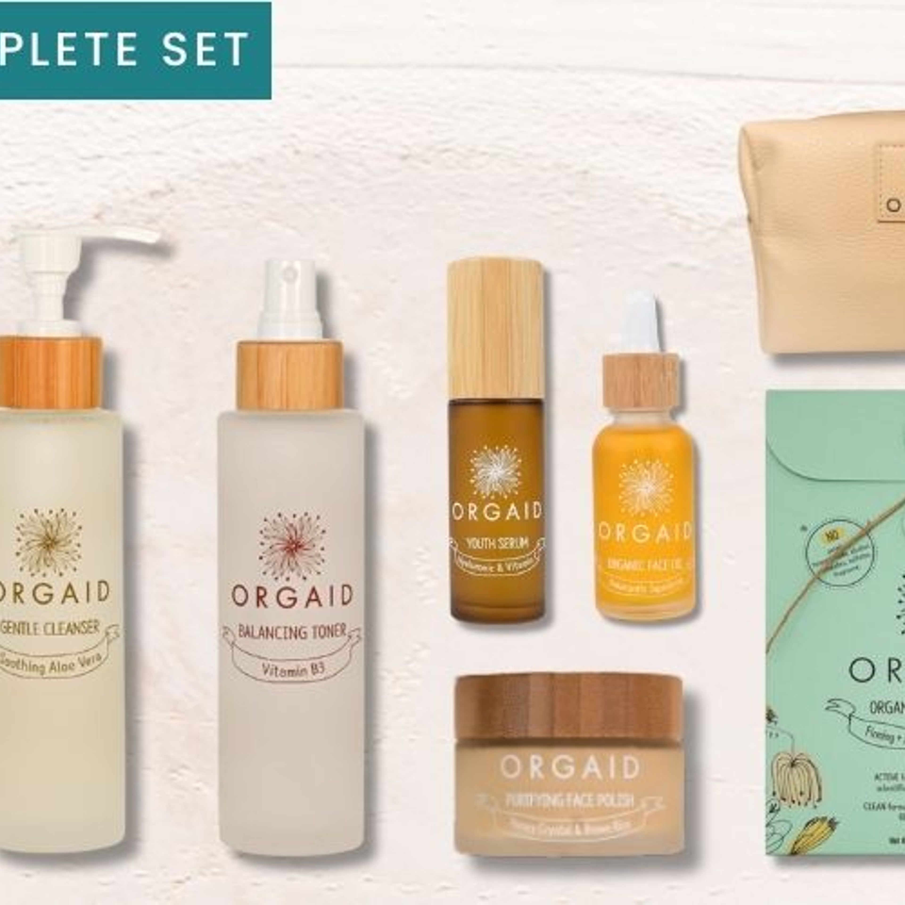 ORGAID Skincare Complete Set