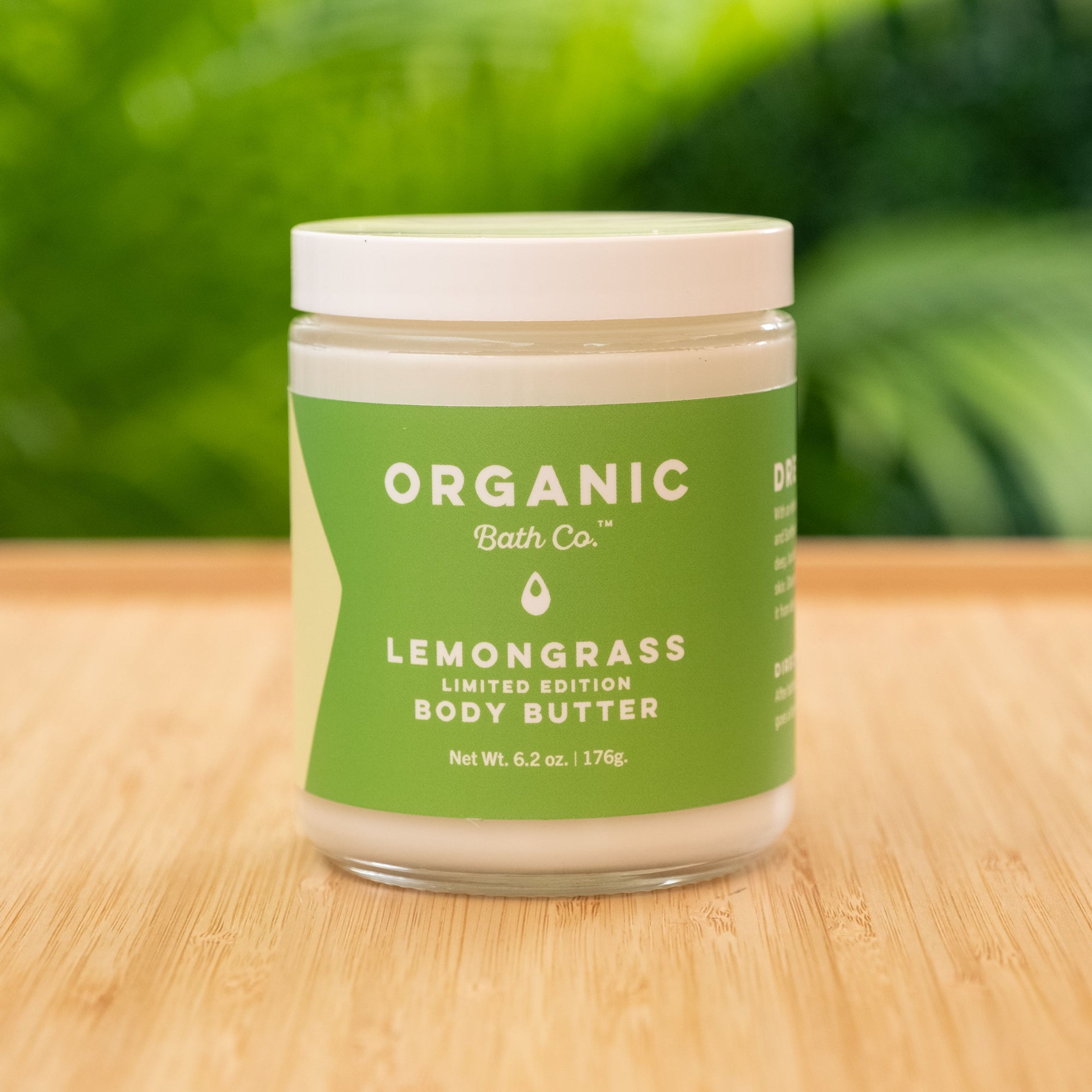 Lemongrass Organic Body Butter