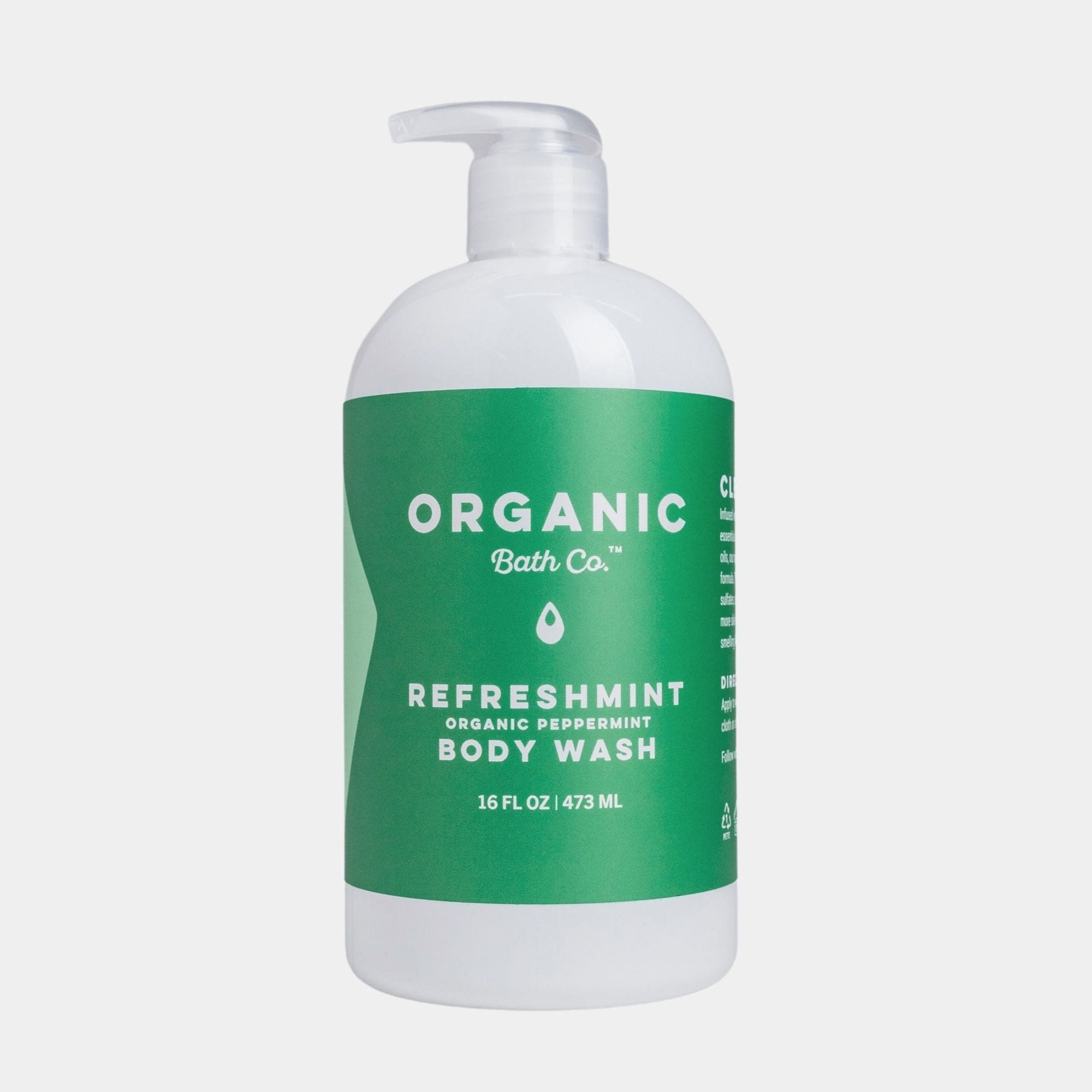 RefreshMint Organic Body Wash