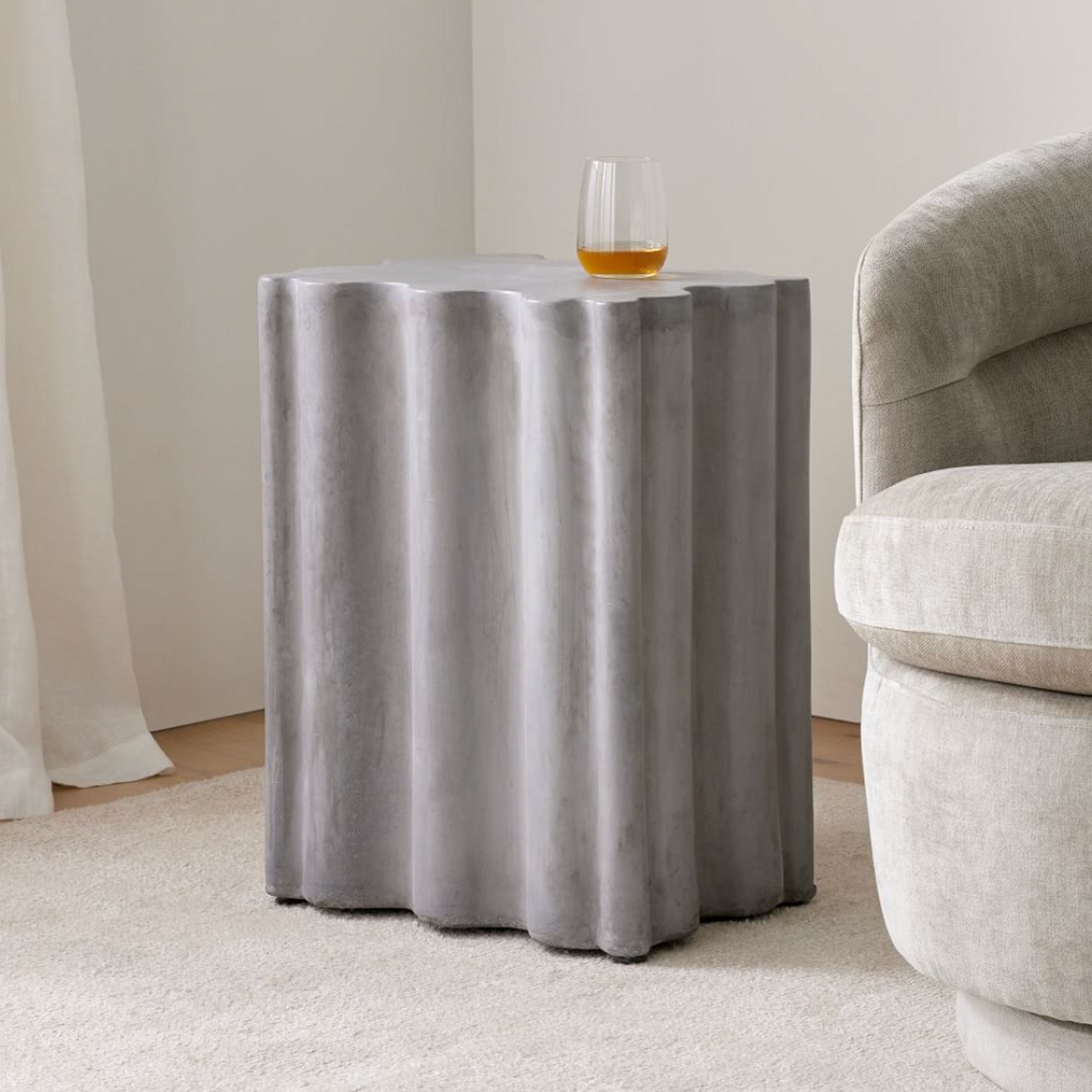 The Cloud Monolith Side Table