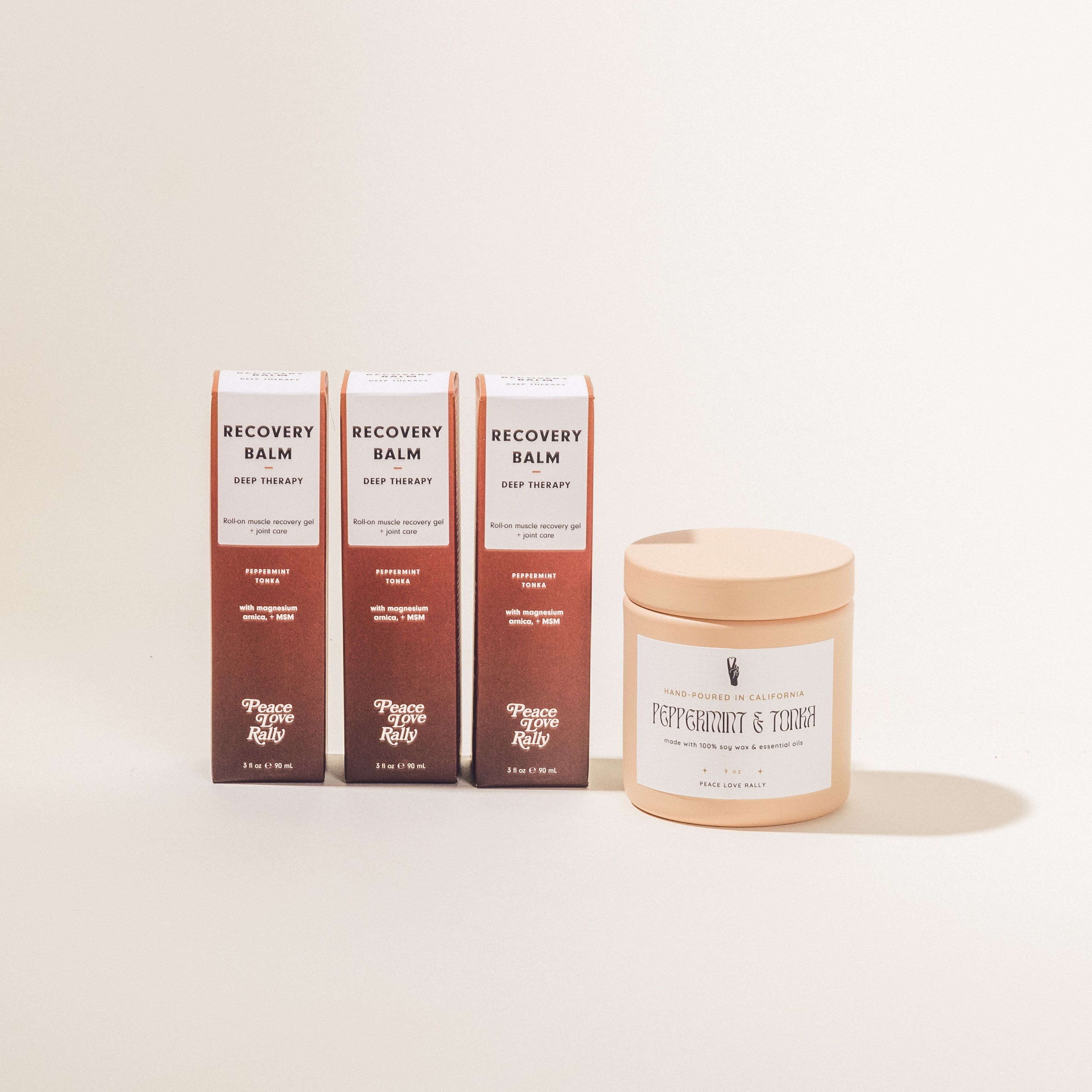 Ultimate Deep Therapy Bundle (3 Pack + Candle)