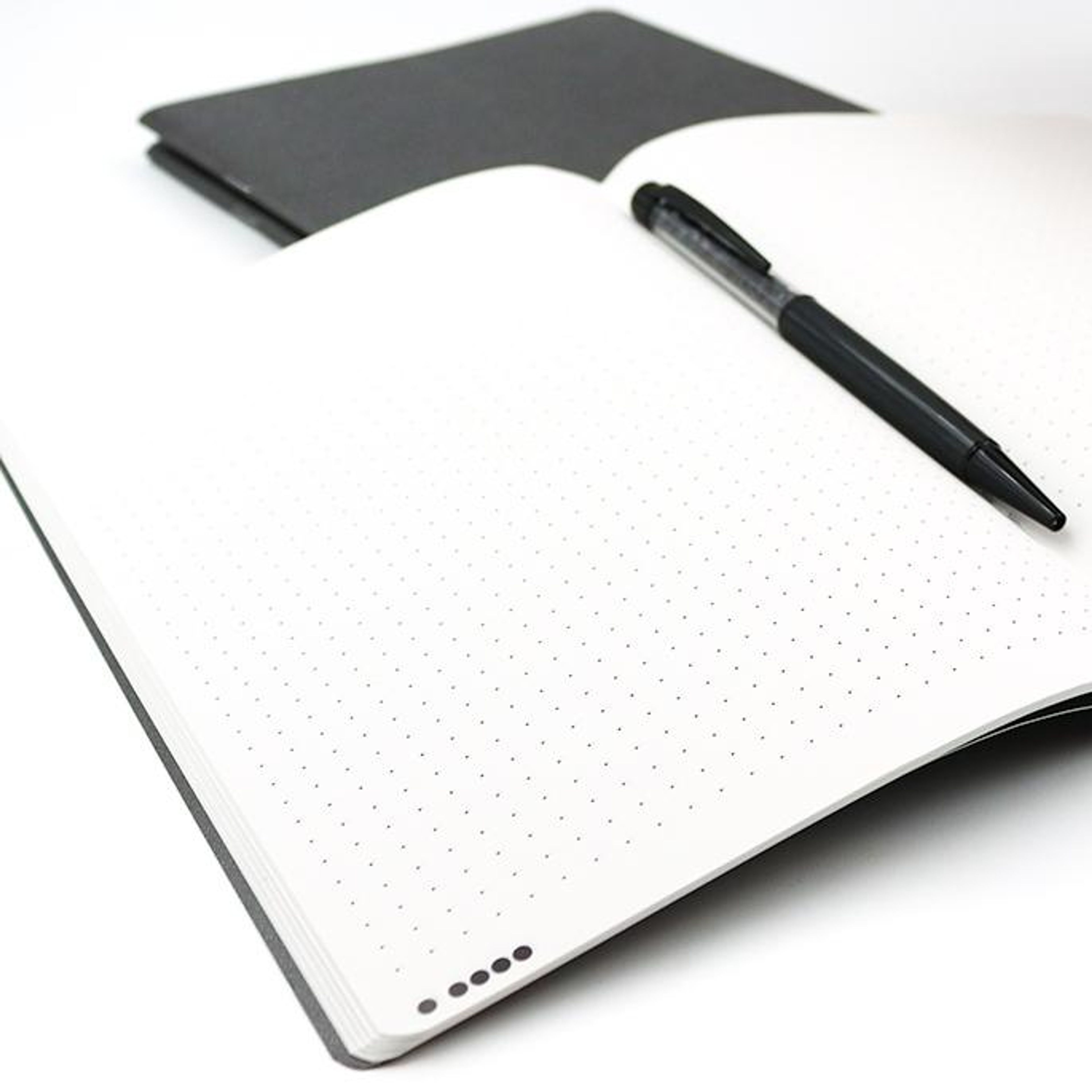 A5 Stone Paper Notebook 3-pc Set Classic Black