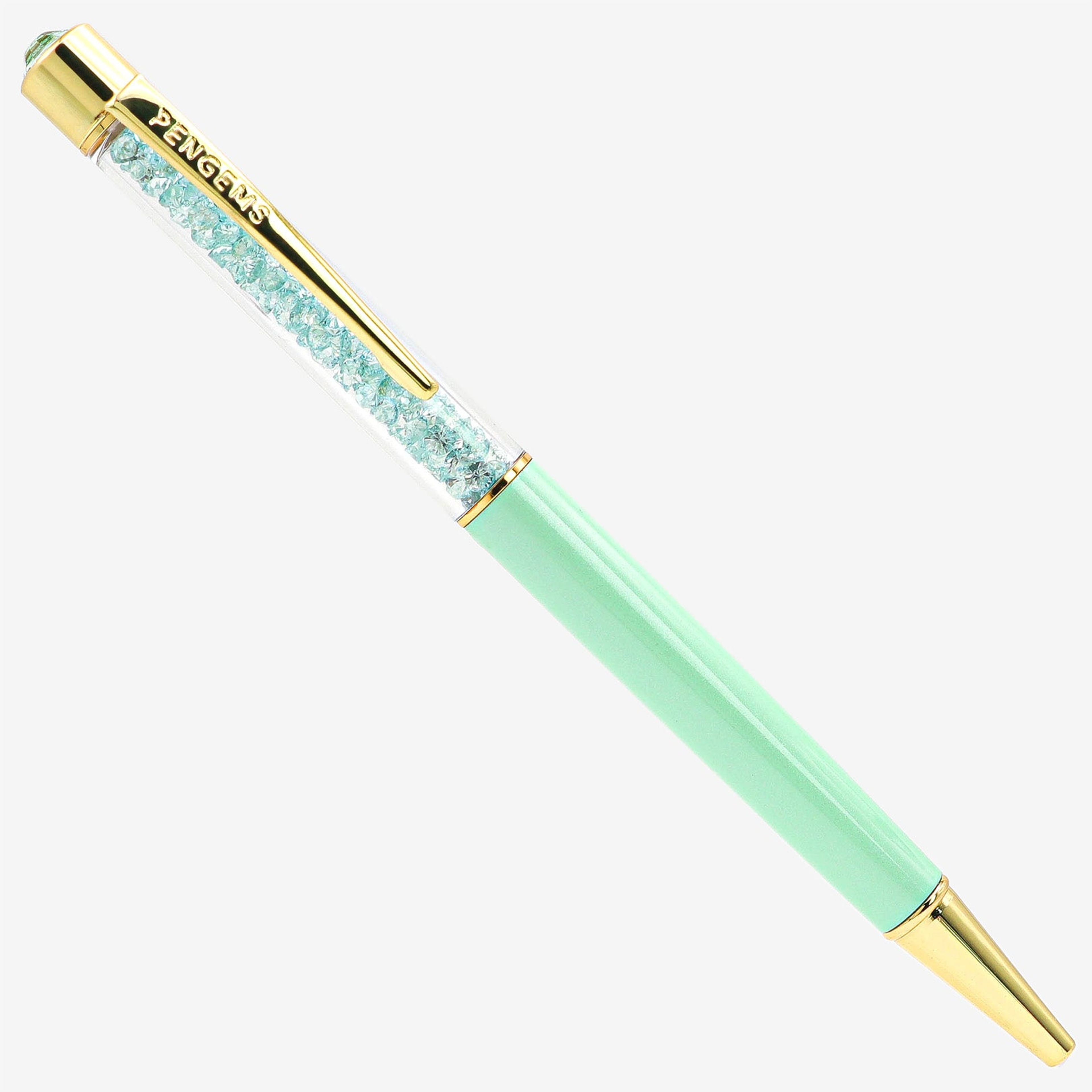 Pistachio Green Crystal Pen