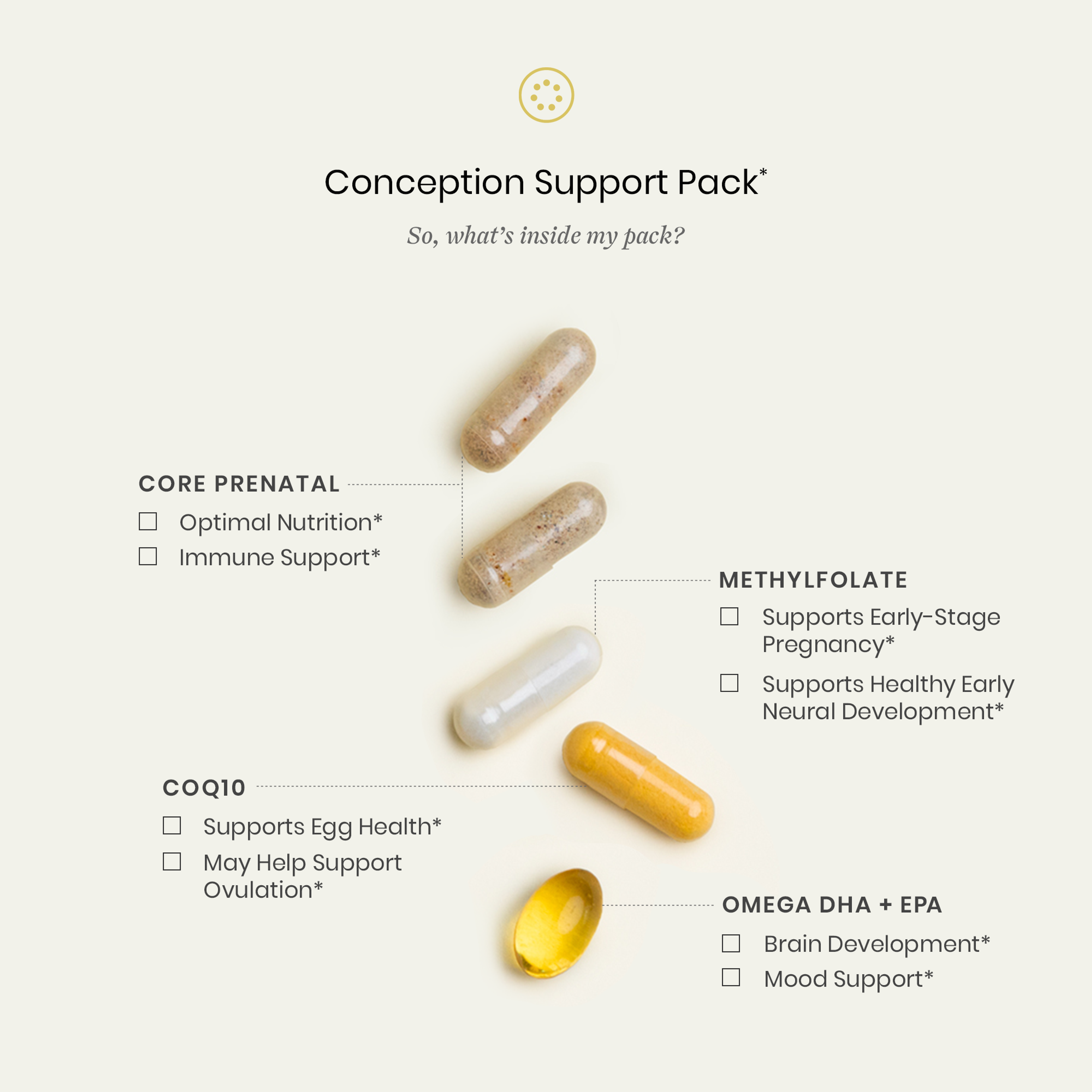 Conception Prenatal Support Pack*