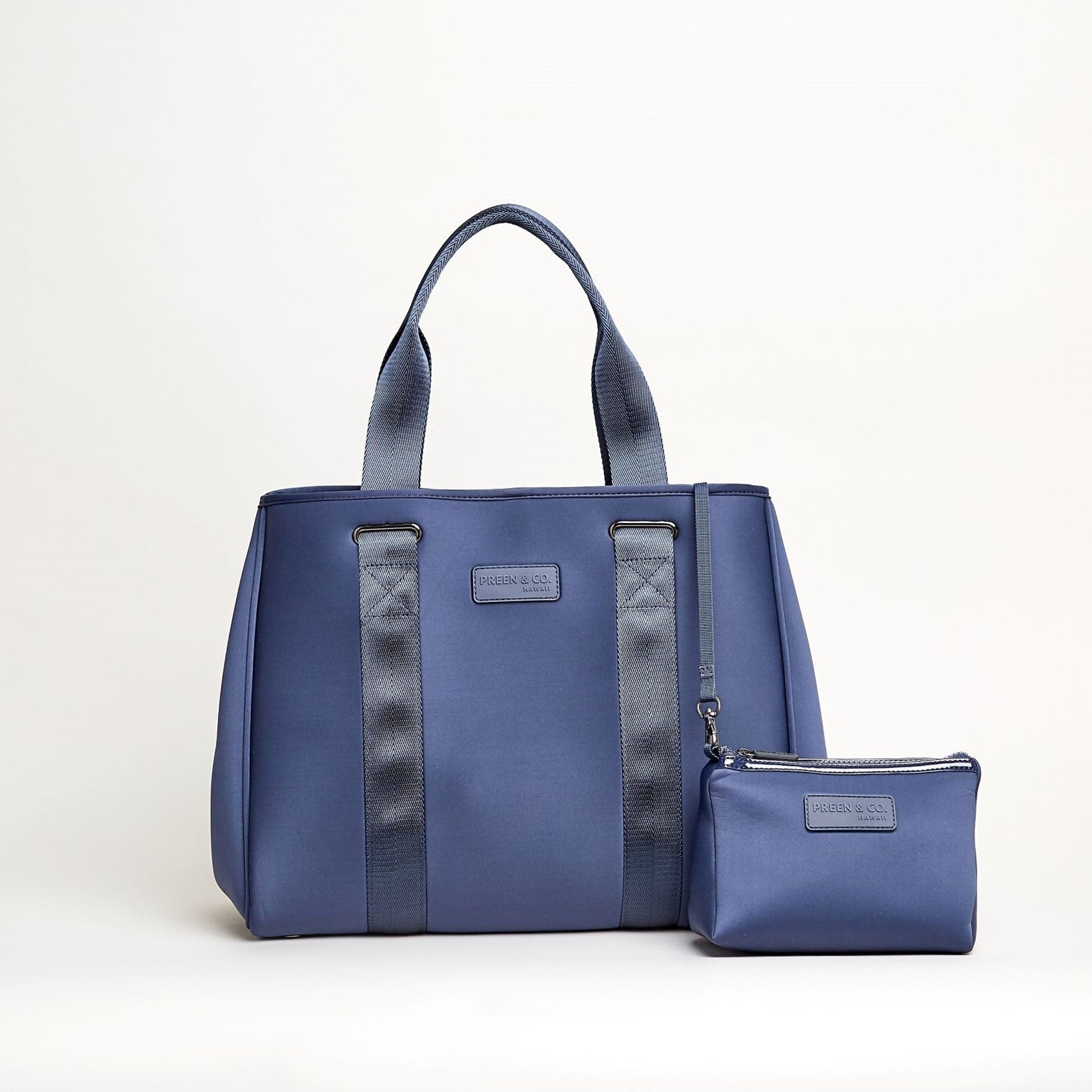 Midnight Blue Tote & Case Set - 20% off