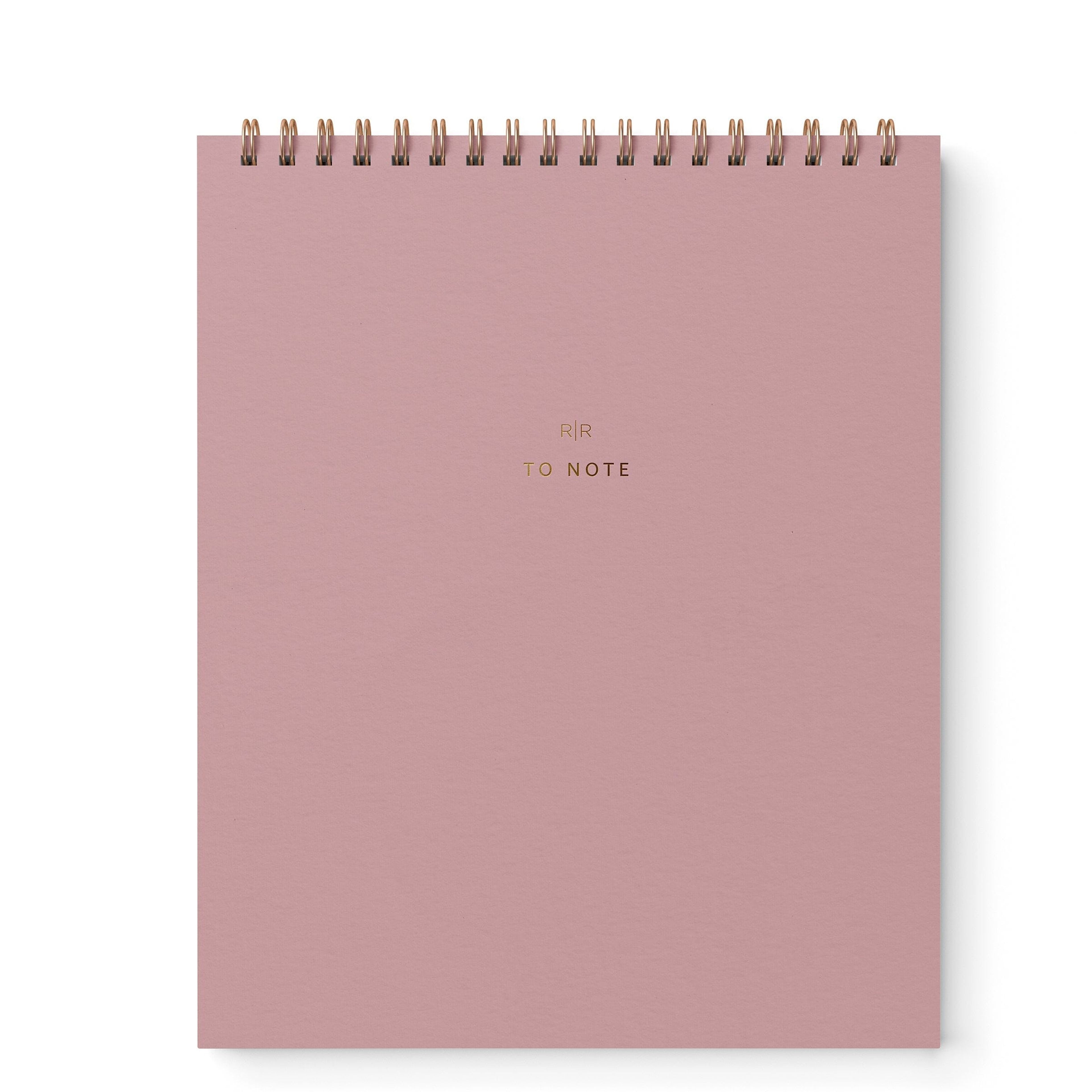 To Note Lined Notebook