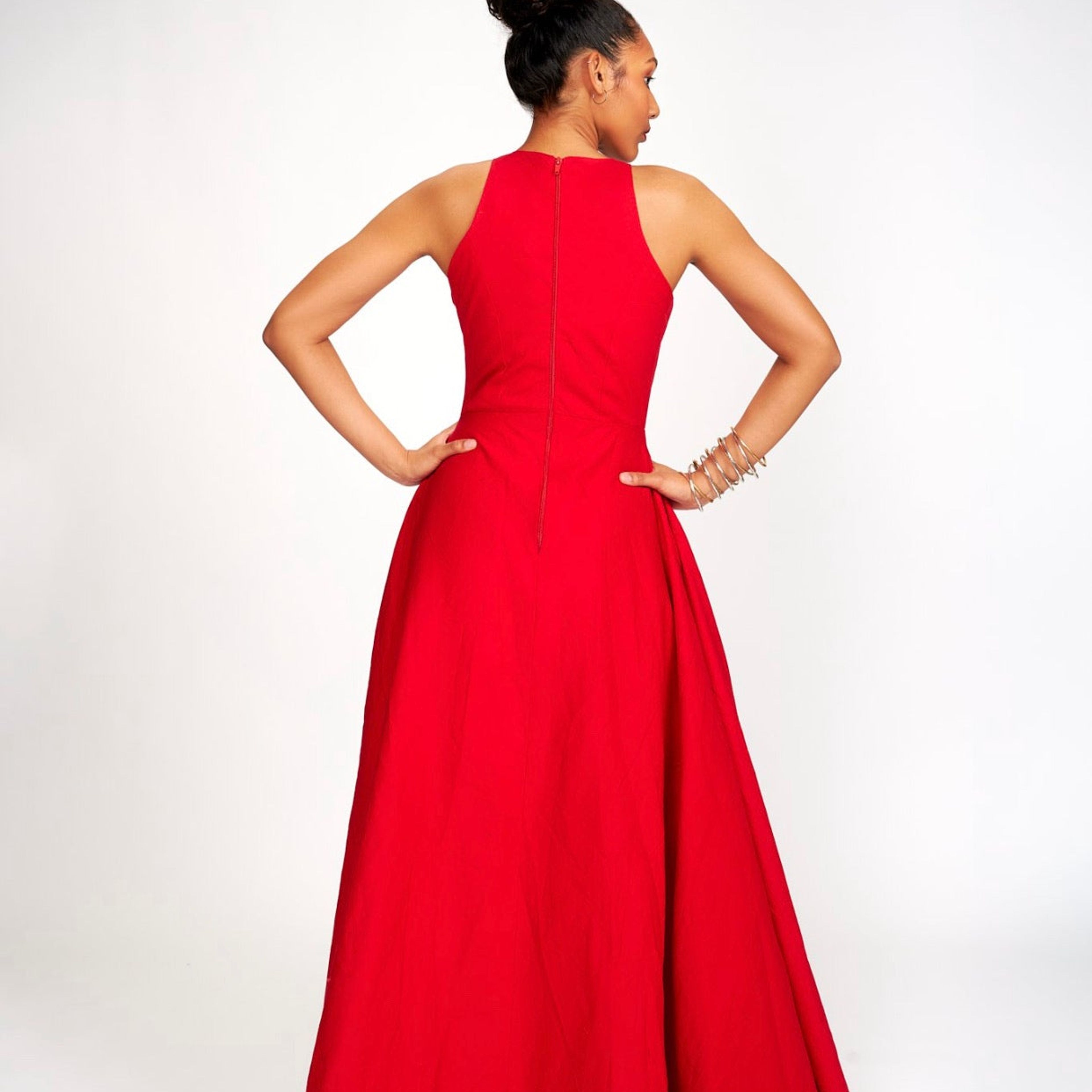 Abioye Dress (Red II)