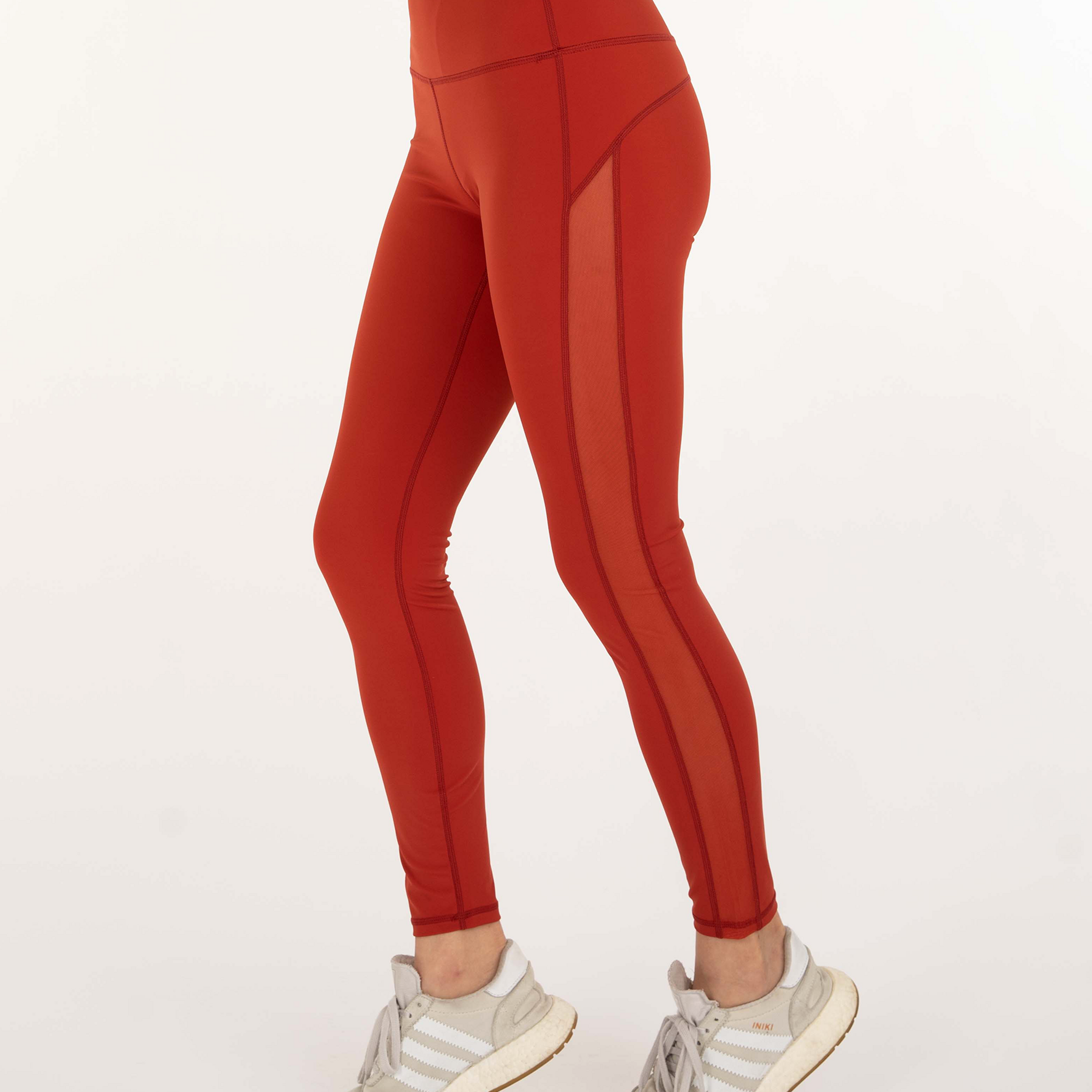 Incline Silkiflex Legging | Cooling and Compressive Mesh High Waist
