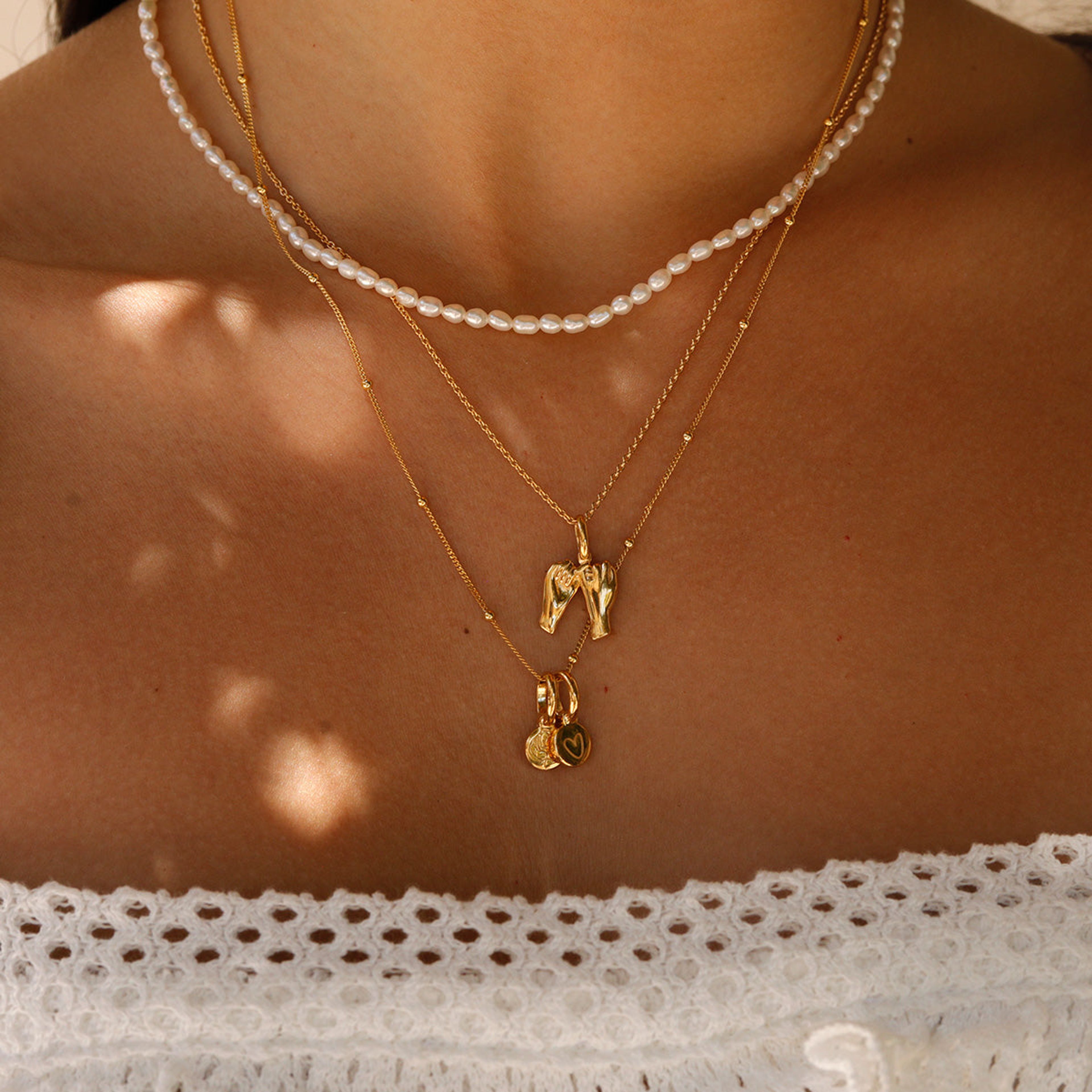 Pinky Promise Friendship Necklace