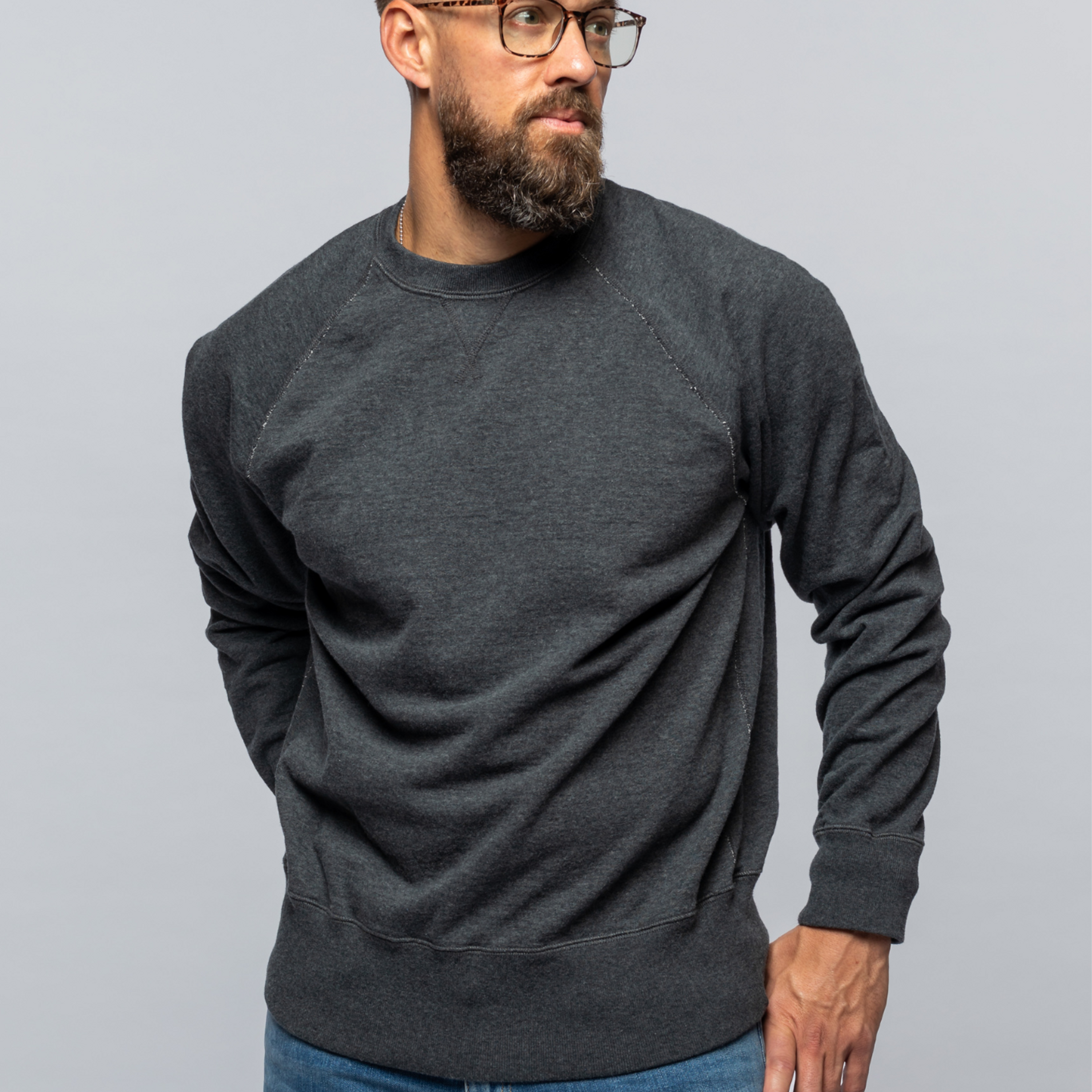 The Terry Crew - Athletic Charcoal Heather